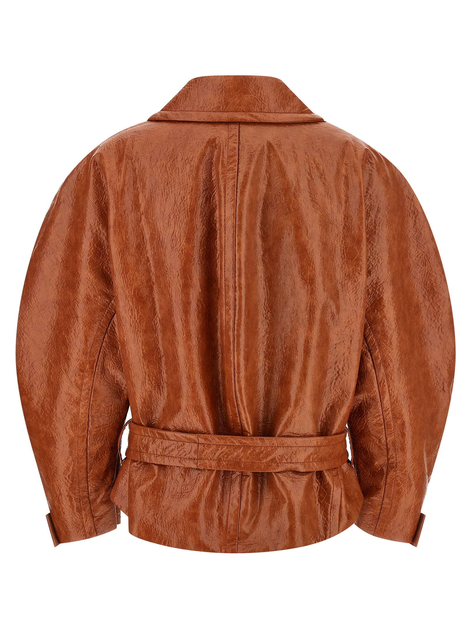 'Zarina' coat T182038ATNV128CUOIO (THE ANDAMANE / レザー&ファージャケット・コート ) | THE ANDAMANE (アンダマン)(1)