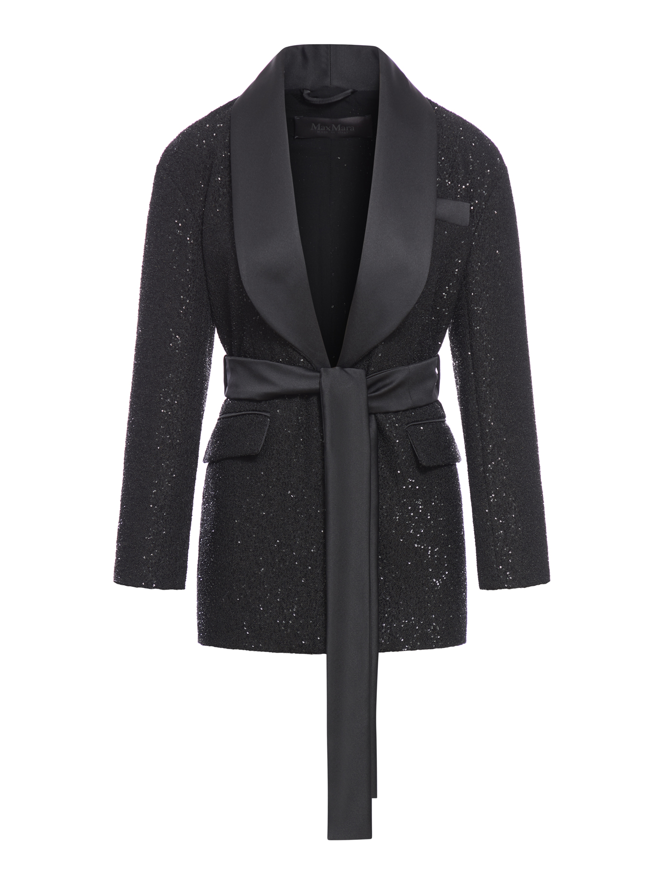 Wool blend jacket with micro sequins 2421046054600001 (Max Mara / ブレザー・ジャケット ) | Max Mara (マックスマーラ)