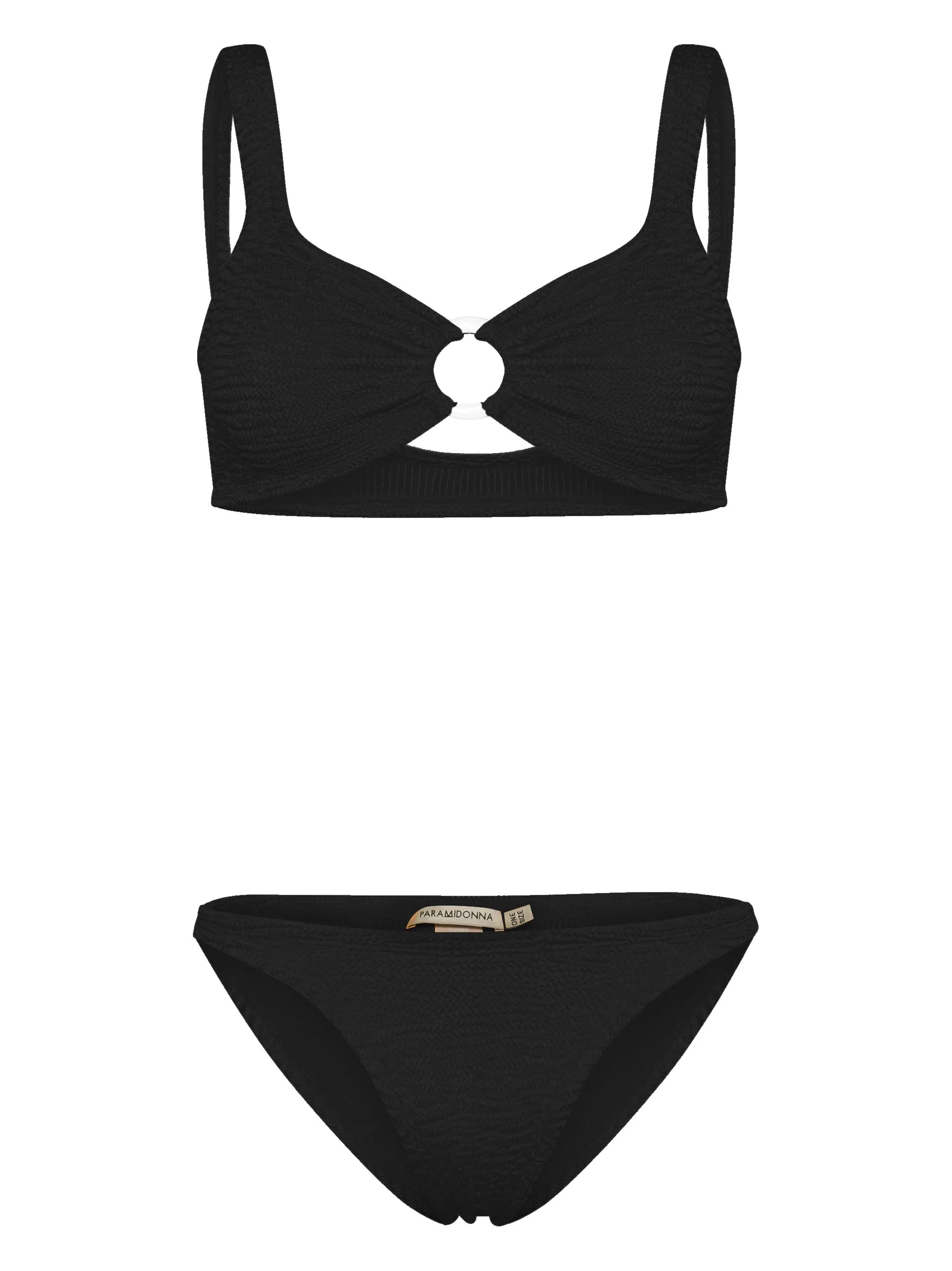PARAMIDONNA Sea clothing SS22TPBLBLACK (PARAMIDONNA / スイムウェア ) | PARAMIDONNA (パラミドンナ)