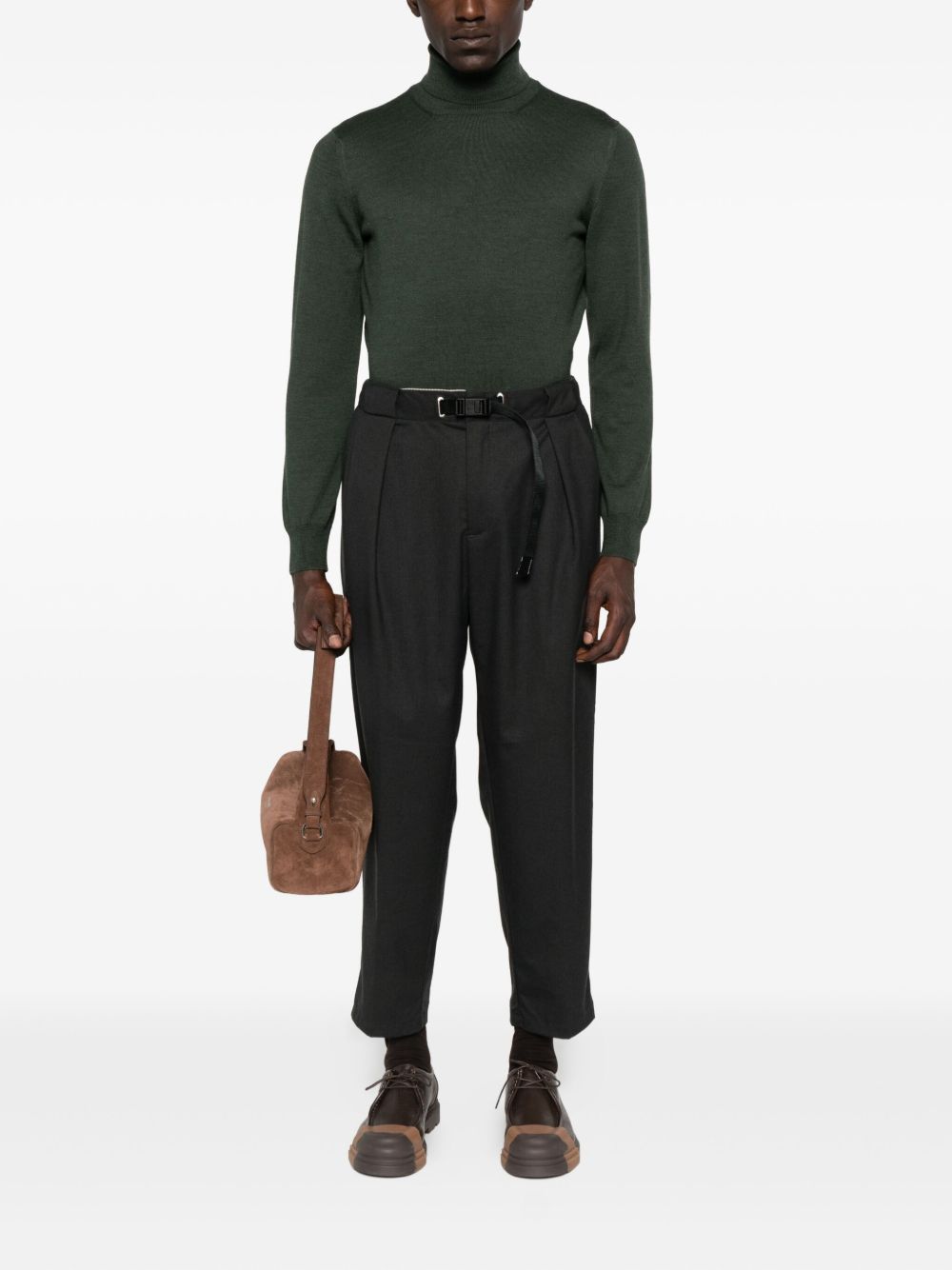 WHITE SAND Trousers Black 25WSU8033034 (WHITE SAND / パンツ ) | WHITE SAND (ホワイトサンド)(3)