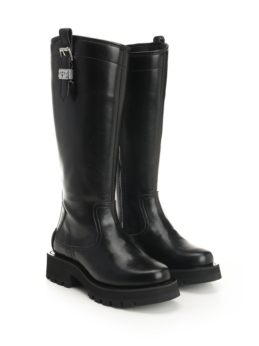 Studs High Boot Crinkle Oleatex S3022099 (GANNI / ブーツ ) | GANNI (ガニー)(1)