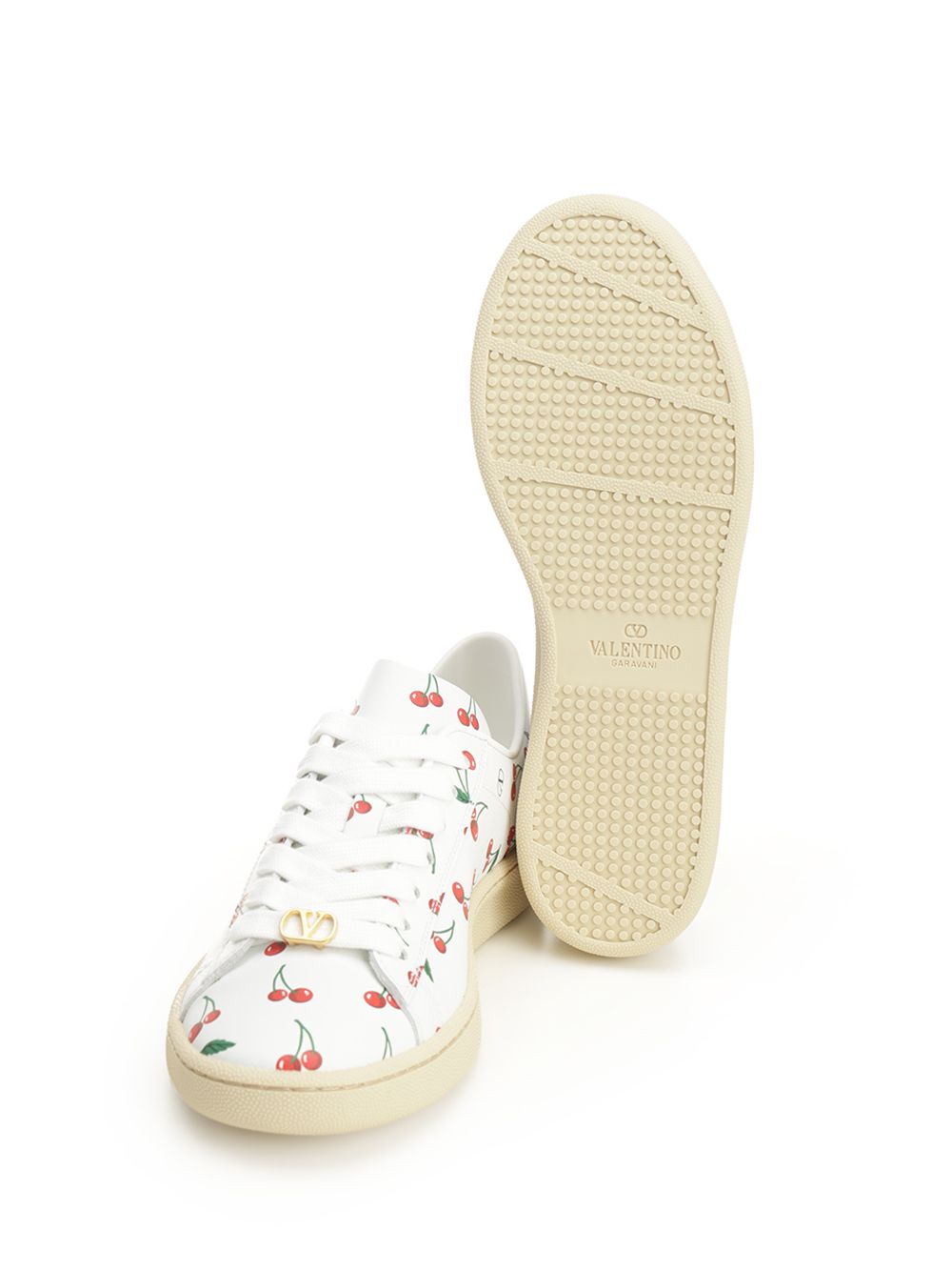 "Royco" Sneaker with Cherryfic Pattern 7W2S0LX9DRJCSV (Valentino Garavani / スニーカー ) | Valentino Garavani (ヴァレンティノ)(4)