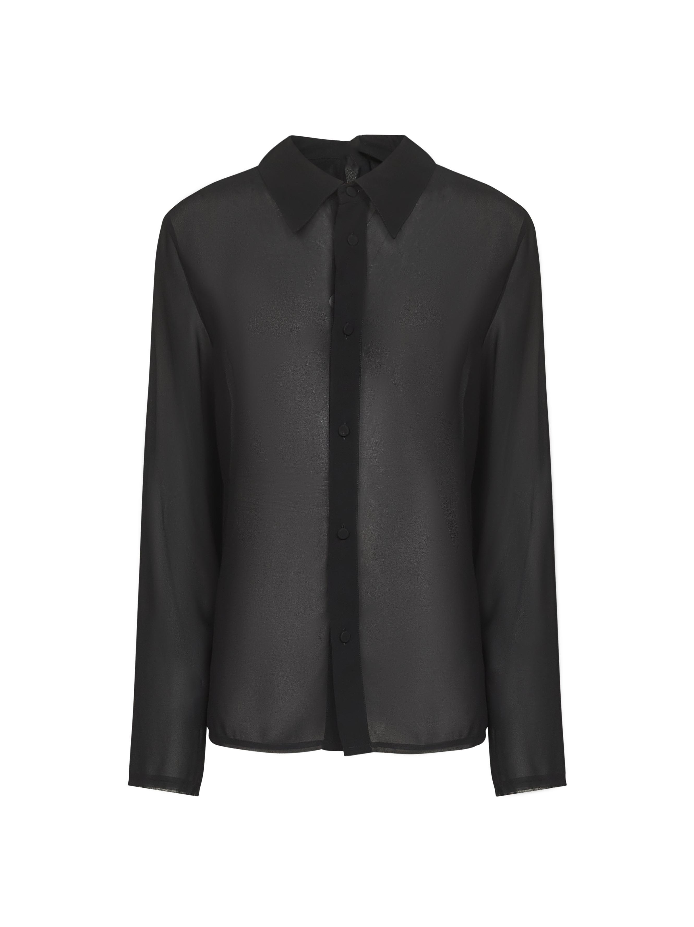 MM6 Maison Margiela Shirts Black S62DT0049M35468900 (MM6 Maison Margiela / シャツ・ブラウス ) | MM6 Maison Margiela (エムエムシックス)