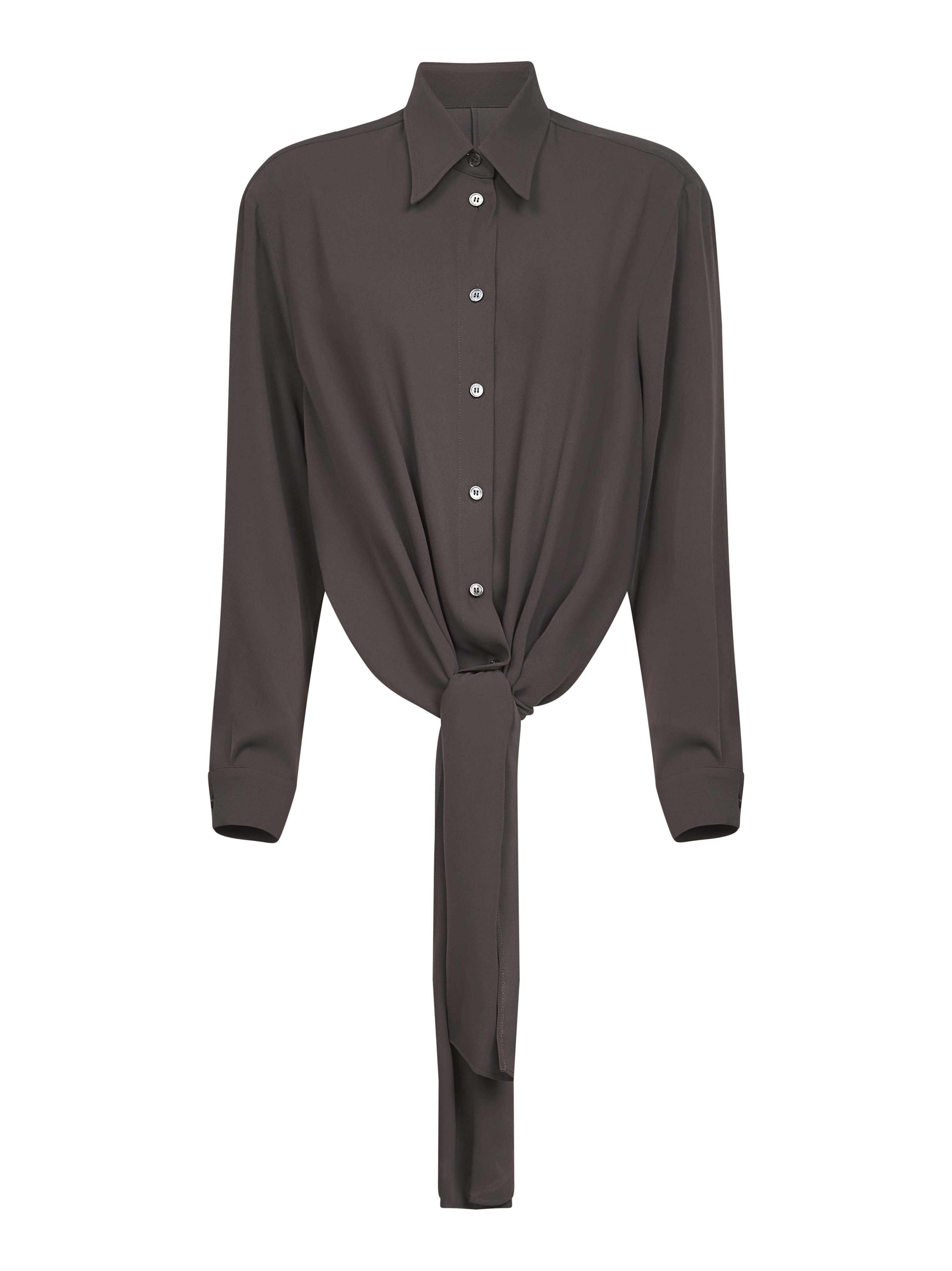 MM6 Maison Margiela Shirts Brown S52DT0049S43455134 (MM6 Maison Margiela / シャツ・ブラウス ) | MM6 Maison Margiela (エムエムシックス)