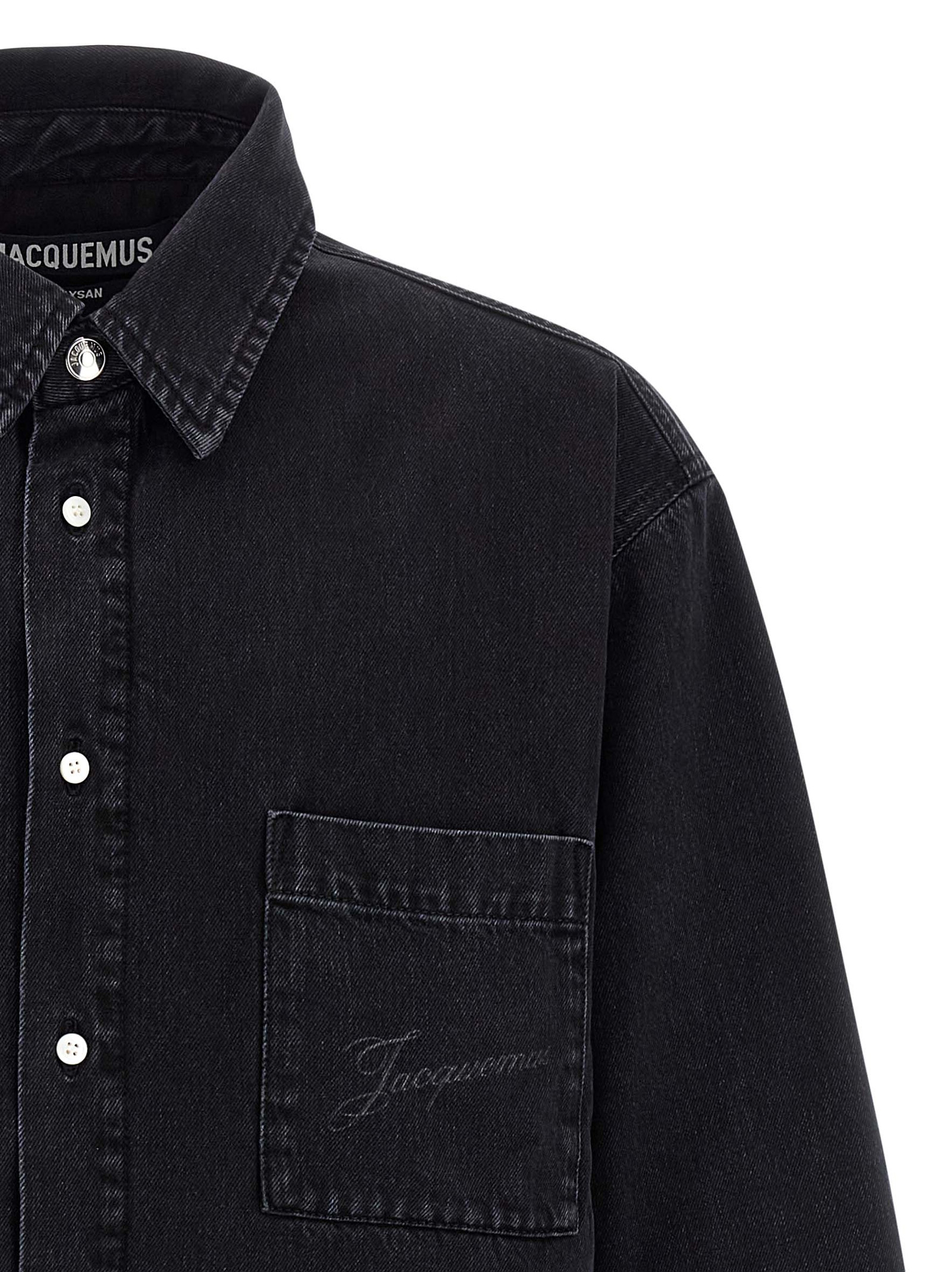 'La Chemise Boulanger' overshirt 25HOUM00115AD00019990 (JACQUEMUS / シャツ・ブラウス ) | JACQUEMUS (ジャックムス)(2)