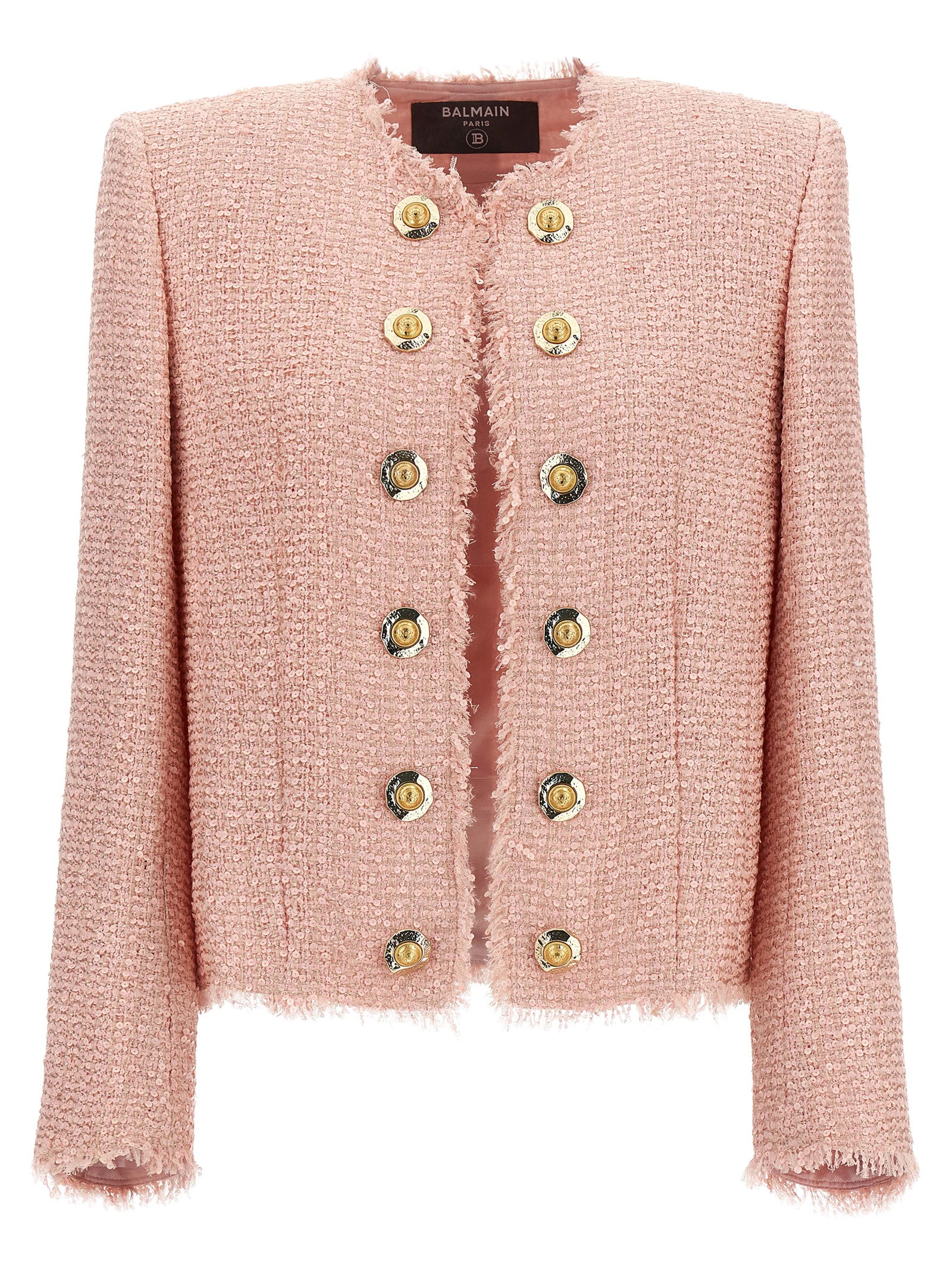 Sequin tweed blazer FF1SM508XL014CU (Balmain / ブレザー・ジャケット ) | Balmain (バルマン)