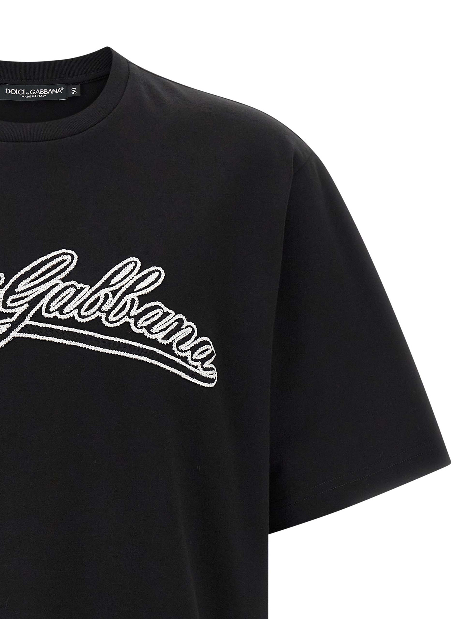 Dolce & Gabbana ホワイト長袖カットソー 52