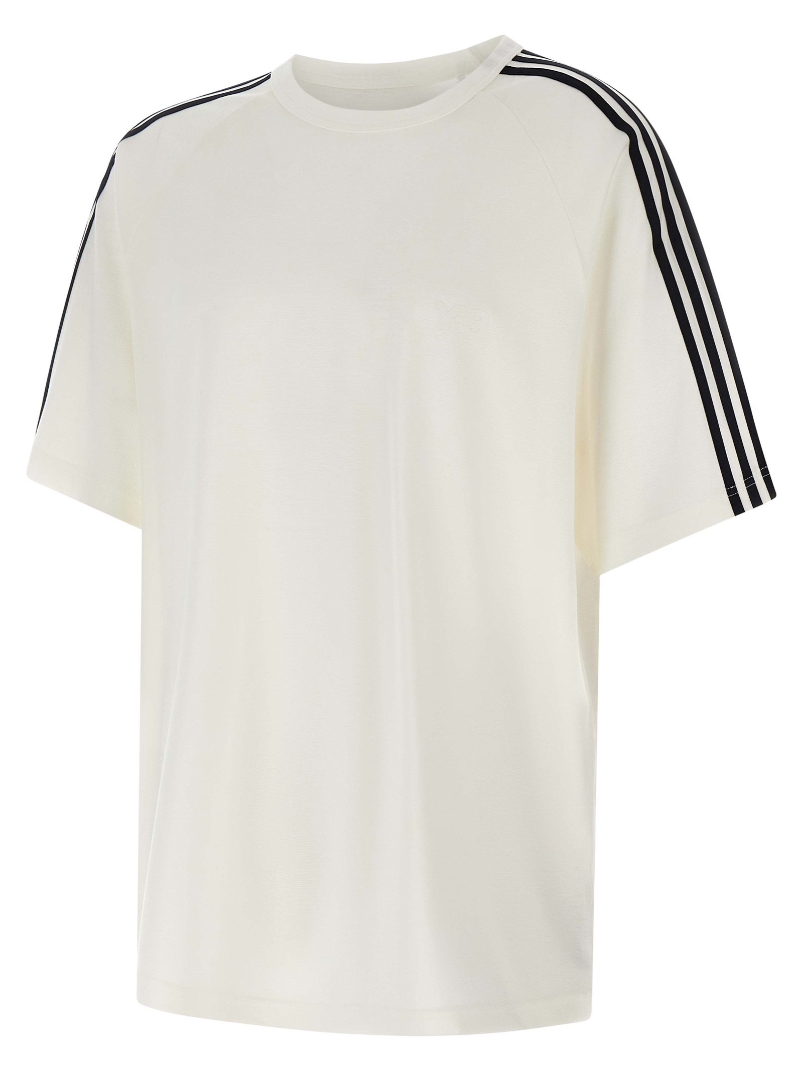 'Y-3 Short Sleeve Tee 3-Stripes' T-shirt JY8187COREWHITE (Y-3 / Tシャツ・カットソー ) | Y-3 (ワイスリー)(2)