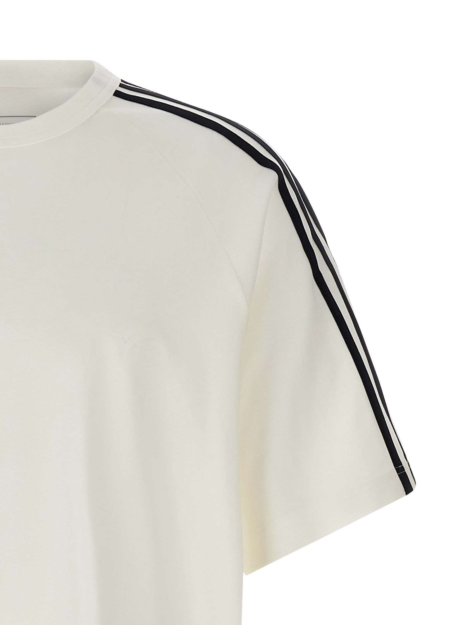 'Y-3 Short Sleeve Tee 3-Stripes' T-shirt JY8187COREWHITE (Y-3 / Tシャツ・カットソー ) | Y-3 (ワイスリー)(3)