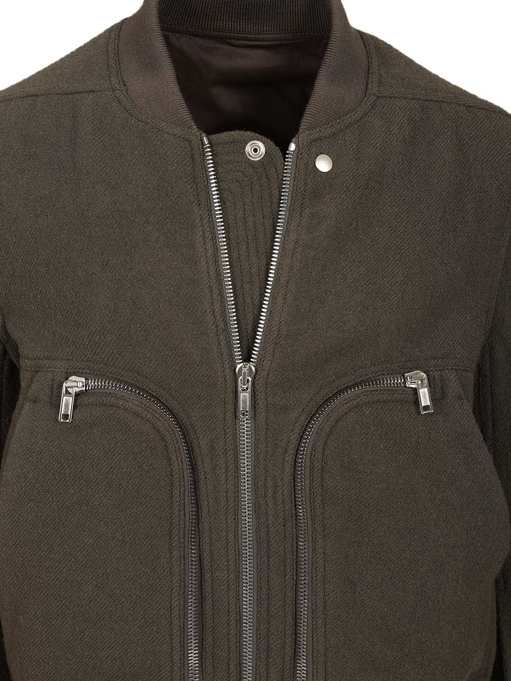 "Bauhaus Flight" wool jacket RU02E1749WBD25 (Rick Owens / カジュアルジャケット ) | Rick Owens (リック オウエンス)(3)