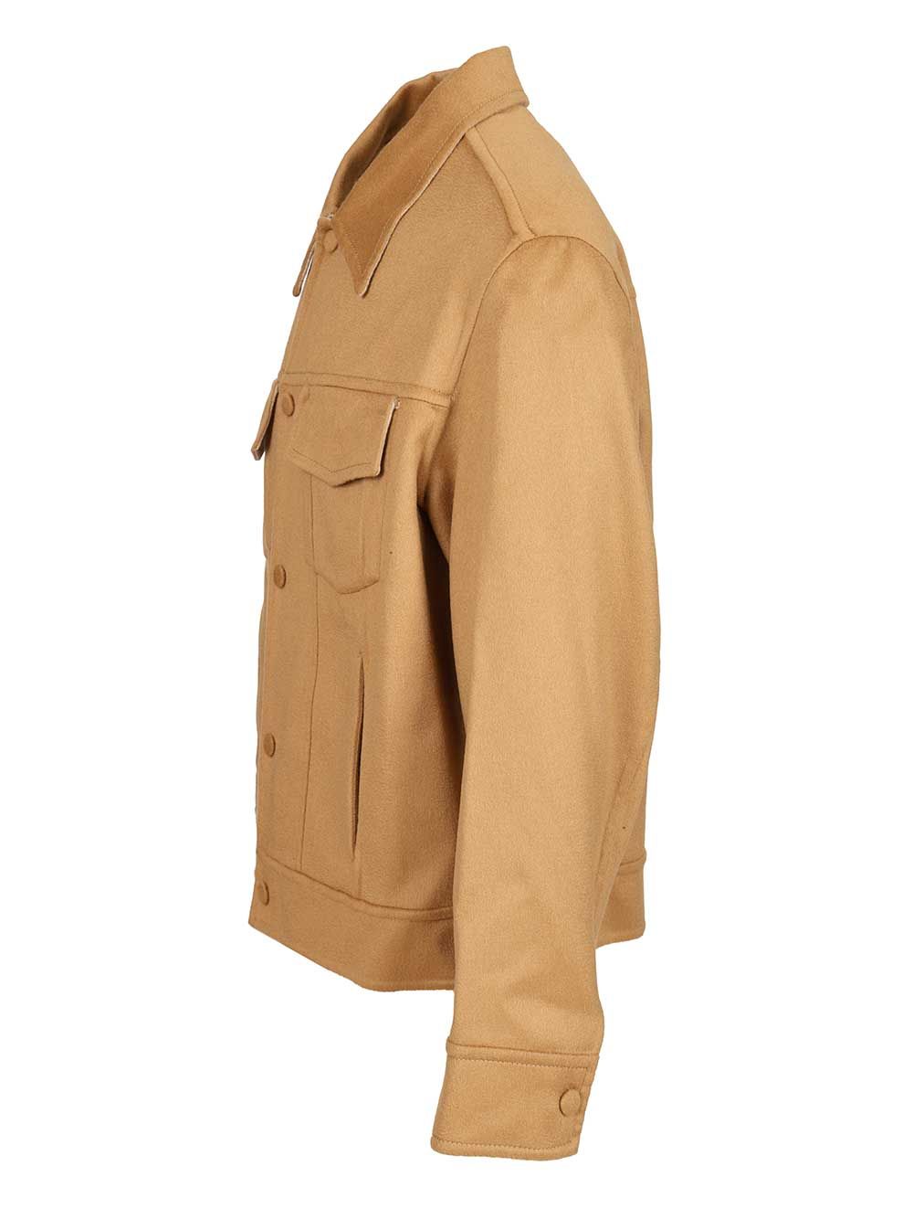 Wool trucker jacket H25UJK847WO00092802H25 (AMI Paris / カジュアルジャケット ) | AMI Paris (アミパリス)(2)