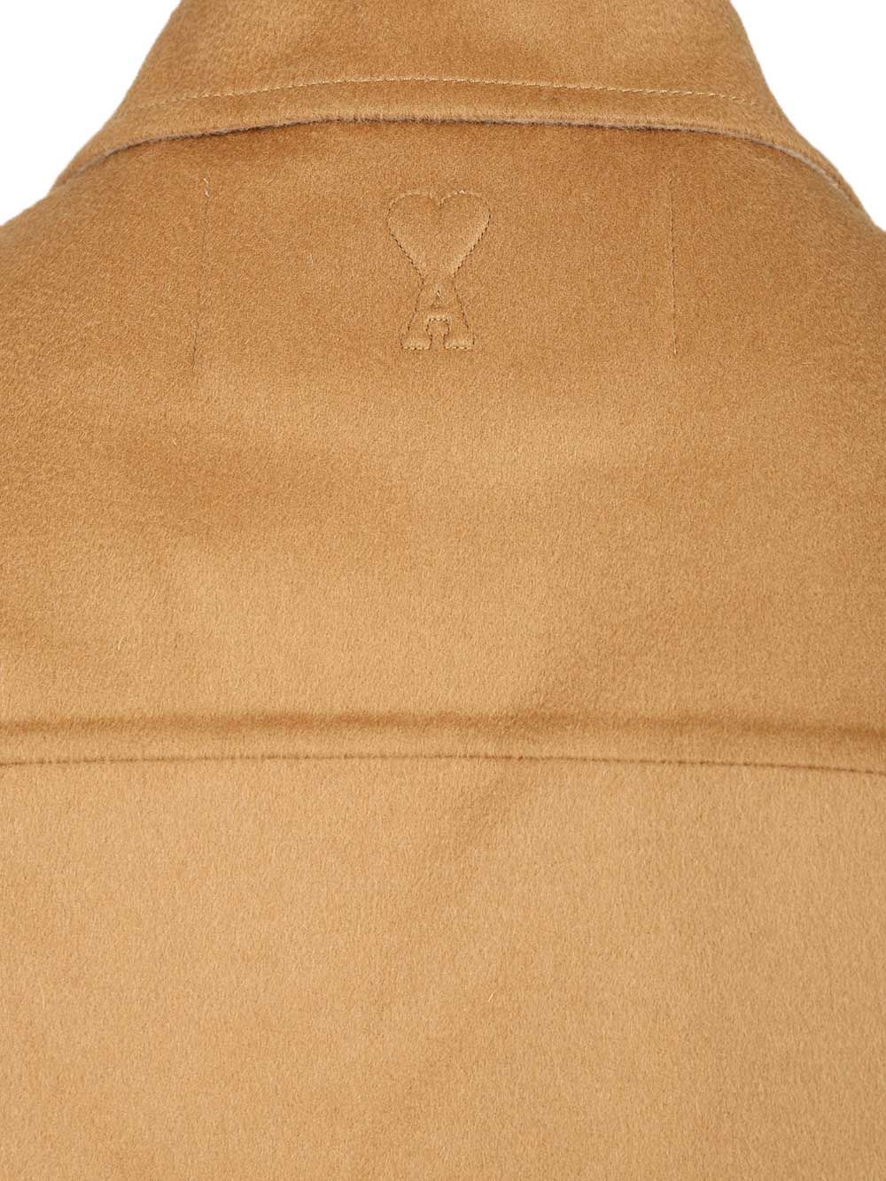 Wool trucker jacket H25UJK847WO00092802H25 (AMI Paris / カジュアルジャケット ) | AMI Paris (アミパリス)(4)