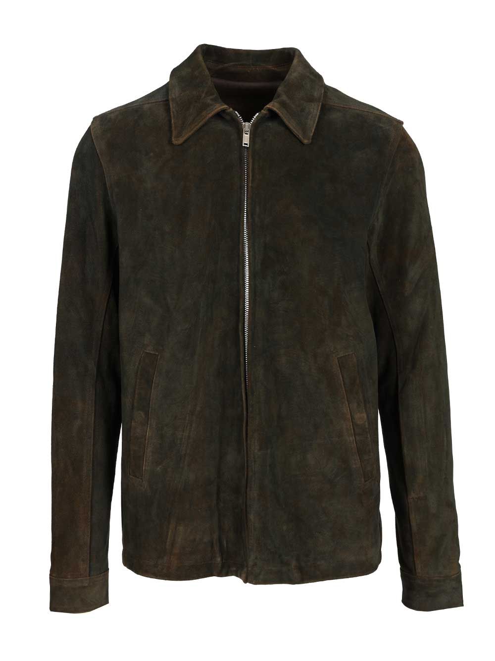 "Brad" leather jacket RR02E1764LCSI106 (Rick Owens / レザー&ファージャケット・コート ) | Rick Owens (リック オウエンス)