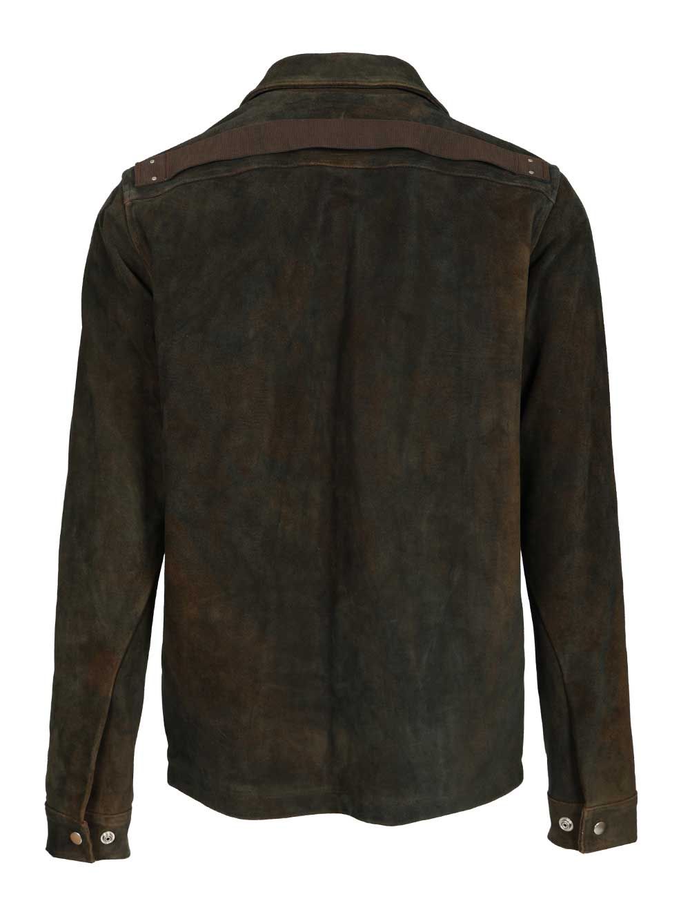 "Brad" leather jacket RR02E1764LCSI106 (Rick Owens / レザー&ファージャケット・コート ) | Rick Owens (リック オウエンス)(1)