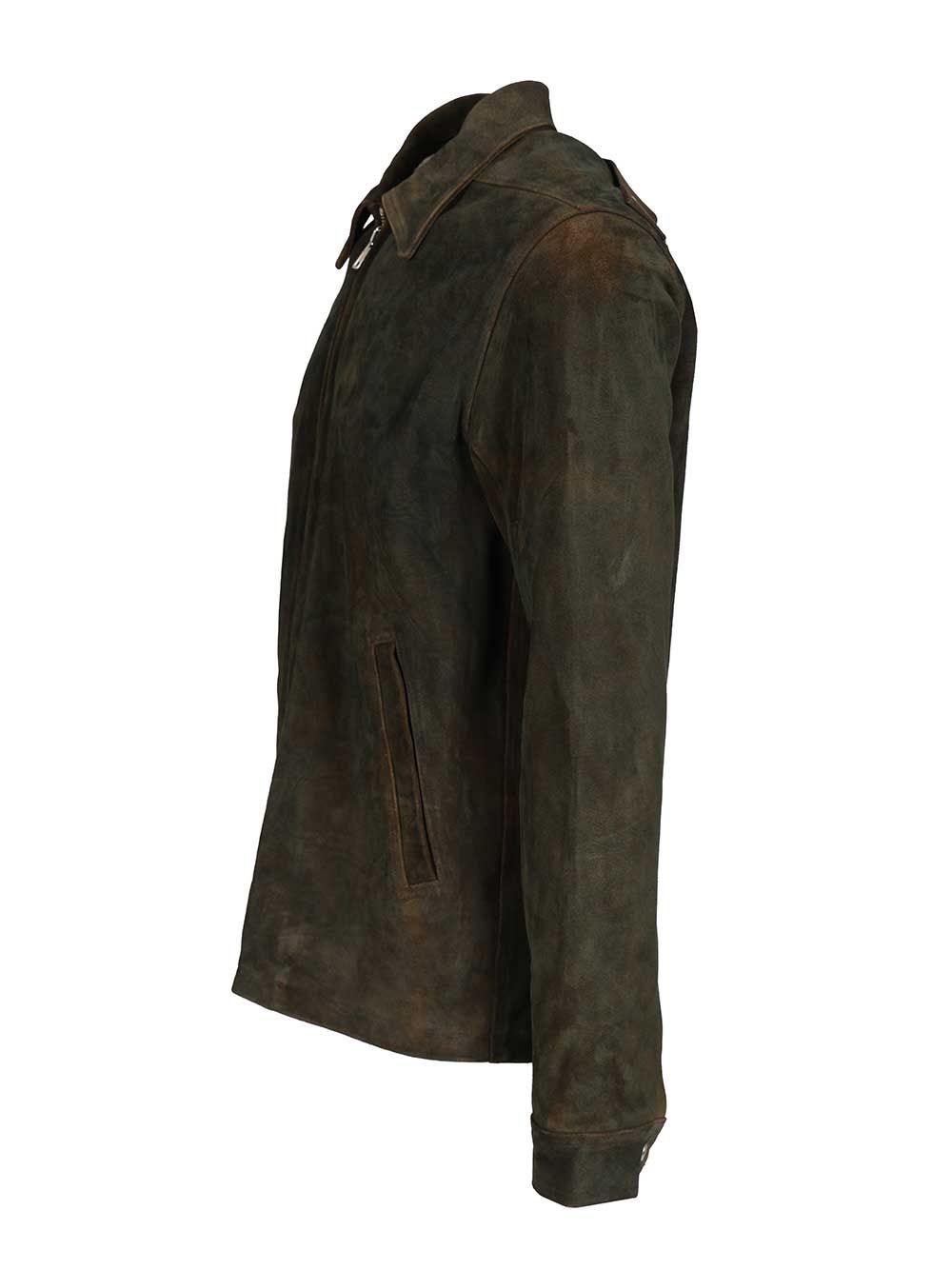 "Brad" leather jacket RR02E1764LCSI106 (Rick Owens / レザー&ファージャケット・コート ) | Rick Owens (リック オウエンス)(2)