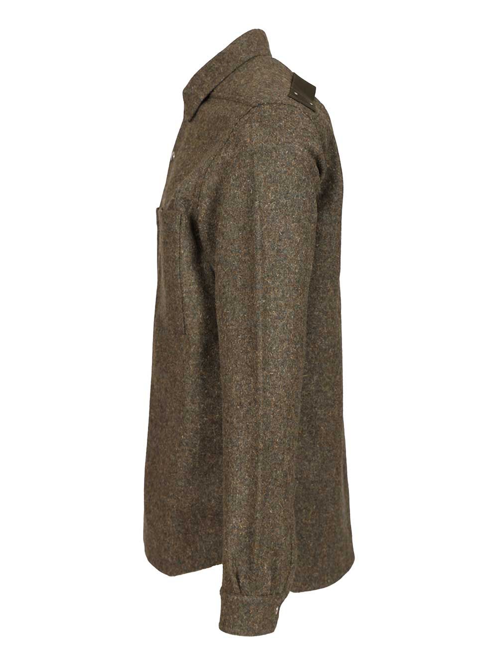 Wool overshirt RU02E1744WRU25 (Rick Owens / カジュアルジャケット ) | Rick Owens (リック オウエンス)(2)