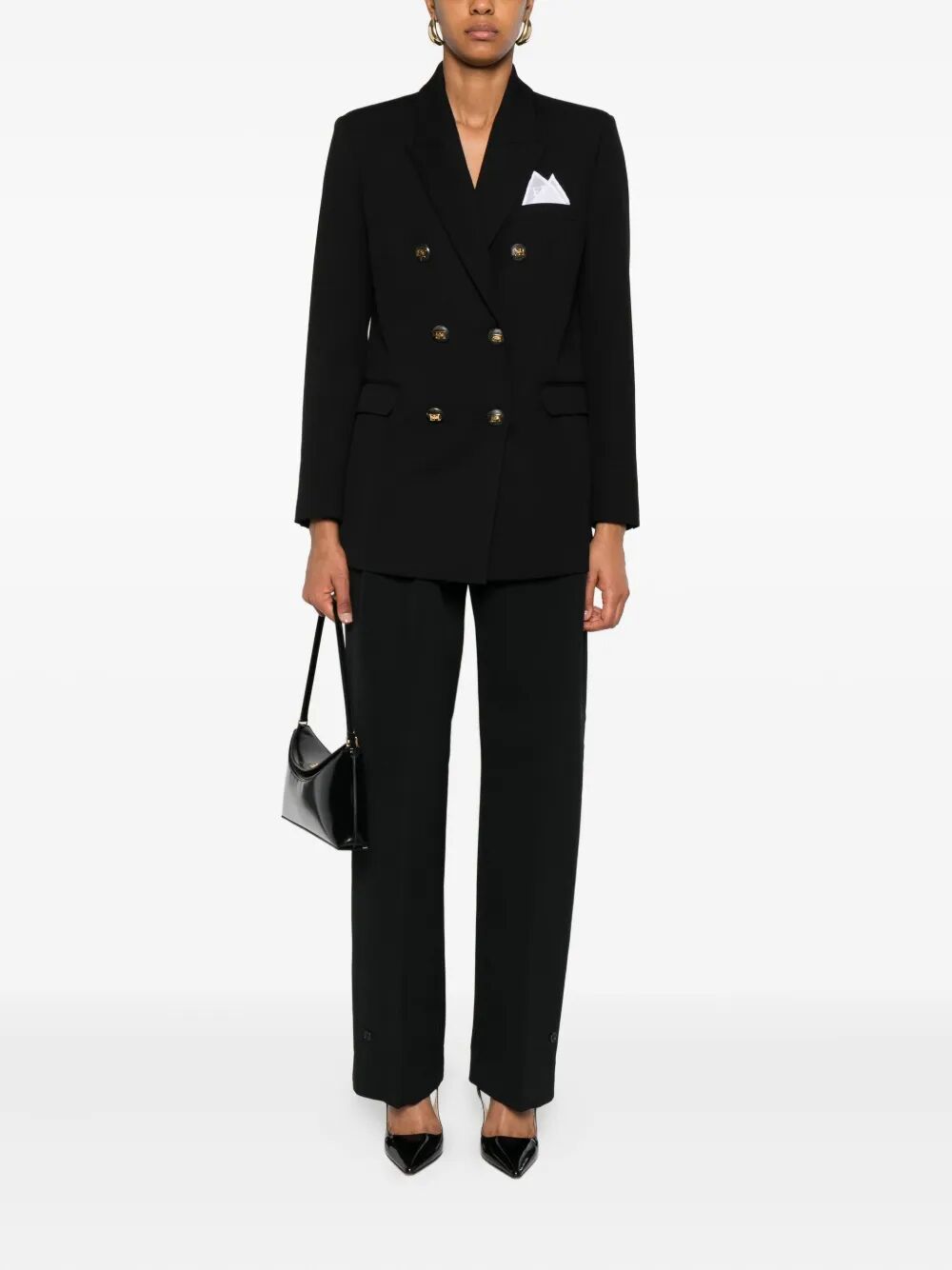 COTTON GABARDINE BLAZER WITH BREAST POCKET GI16156E2110 (Elisabetta Franchi / ブレザー・ジャケット ) | Elisabetta Franchi (エリザベッタ フランキ)(1)