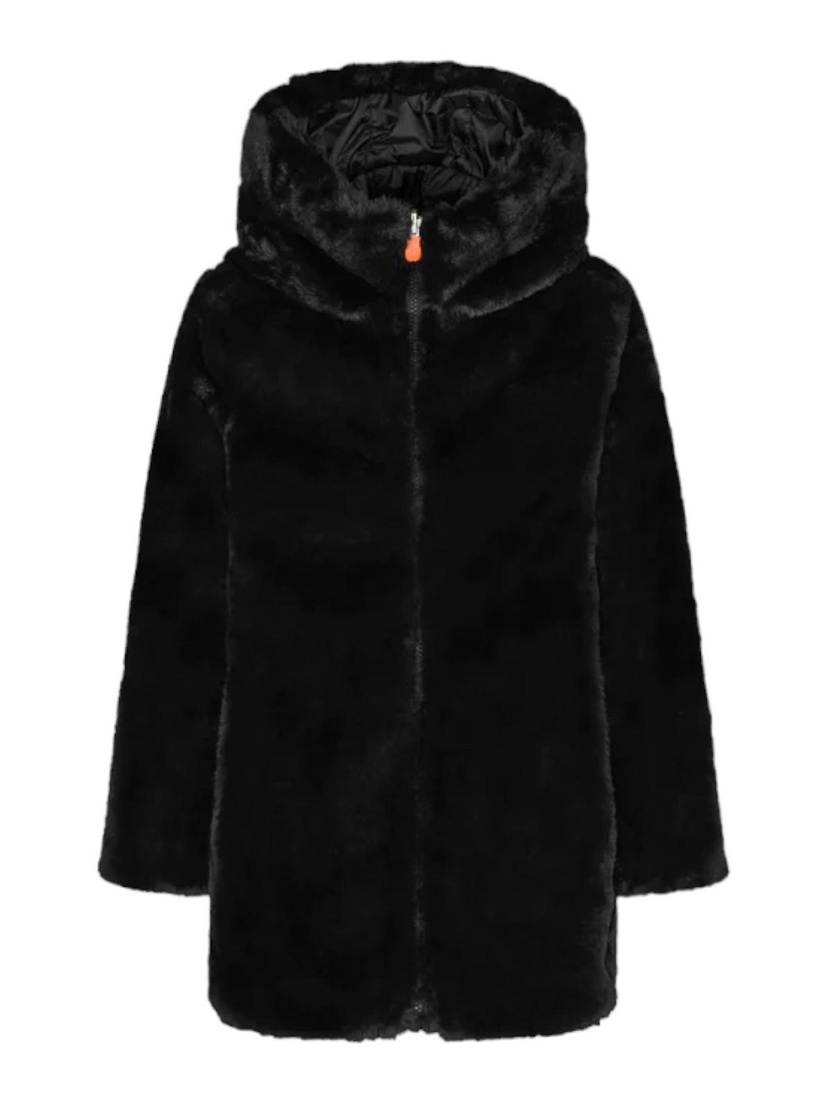 Flora eco fur with hood J40070GFLORA (SAVE THE DUCK / レザー&ファージャケット・コート ) | SAVE THE DUCK (セイブ ザ ダック)
