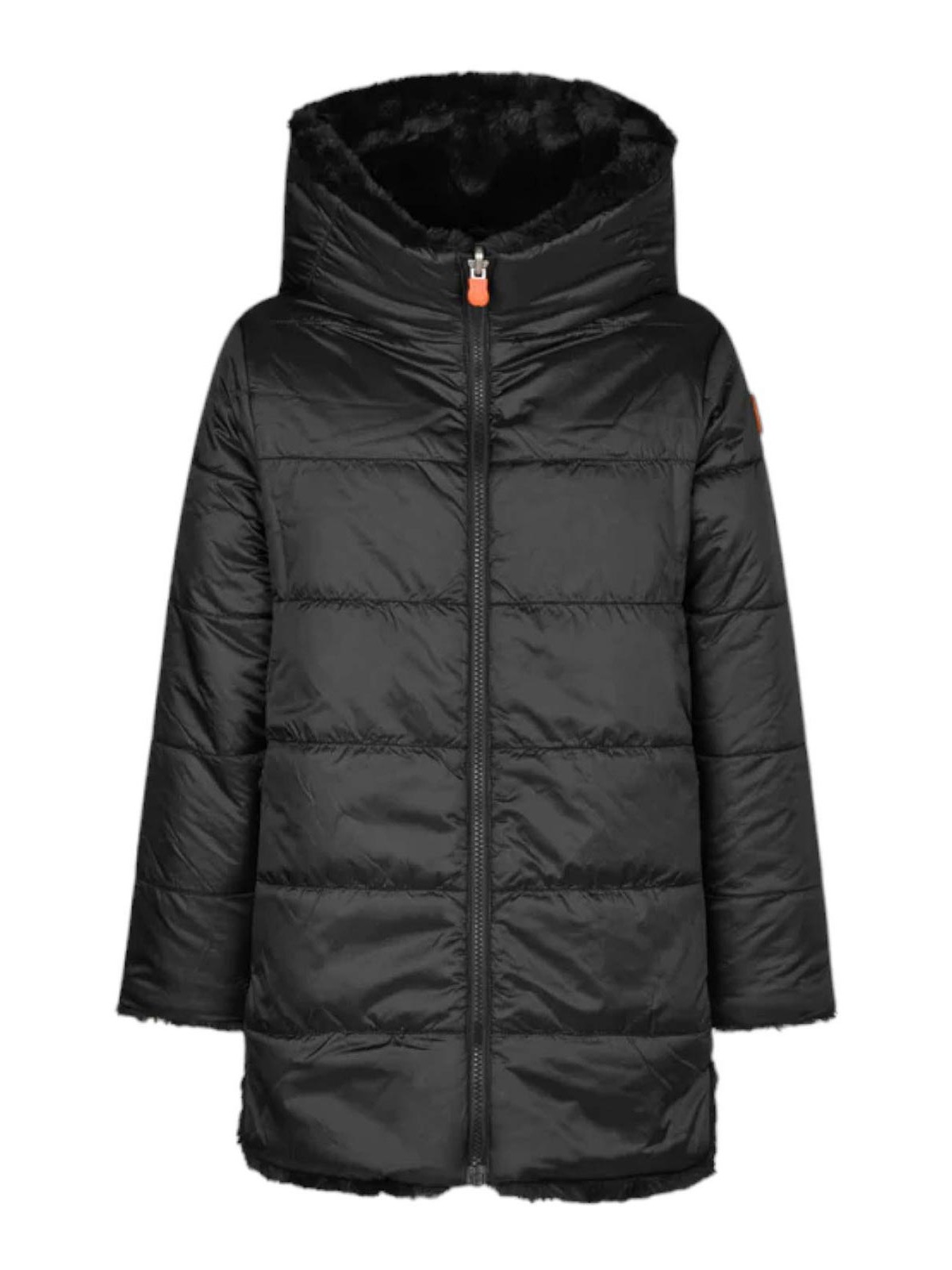 Flora eco fur with hood J40070GFLORA (SAVE THE DUCK / レザー&ファージャケット・コート ) | SAVE THE DUCK (セイブ ザ ダック)(1)