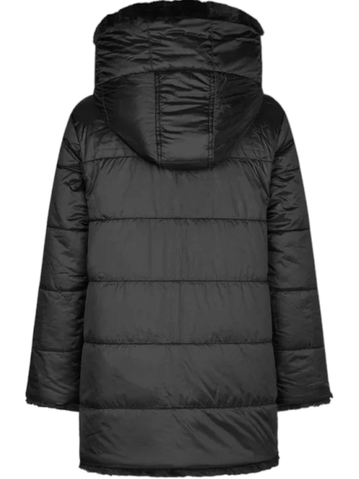 Flora eco fur with hood J40070GFLORA (SAVE THE DUCK / レザー&ファージャケット・コート ) | SAVE THE DUCK (セイブ ザ ダック)(3)