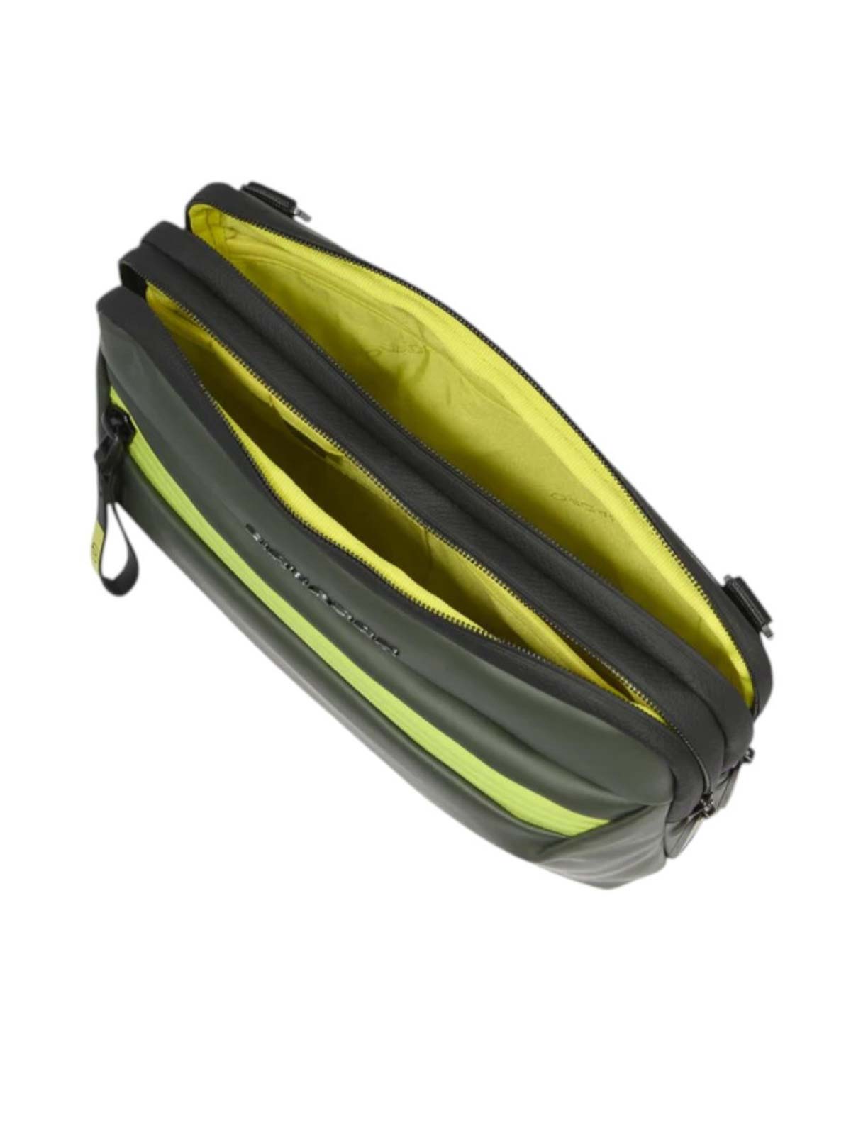 Pochette Porta Ipadmini In Tessuto Gommato AC6492C2OWVE (PIQUADRO / ハンドバッグ・ショルダーバッグ ) | PIQUADRO (ピクアドロ)(3)