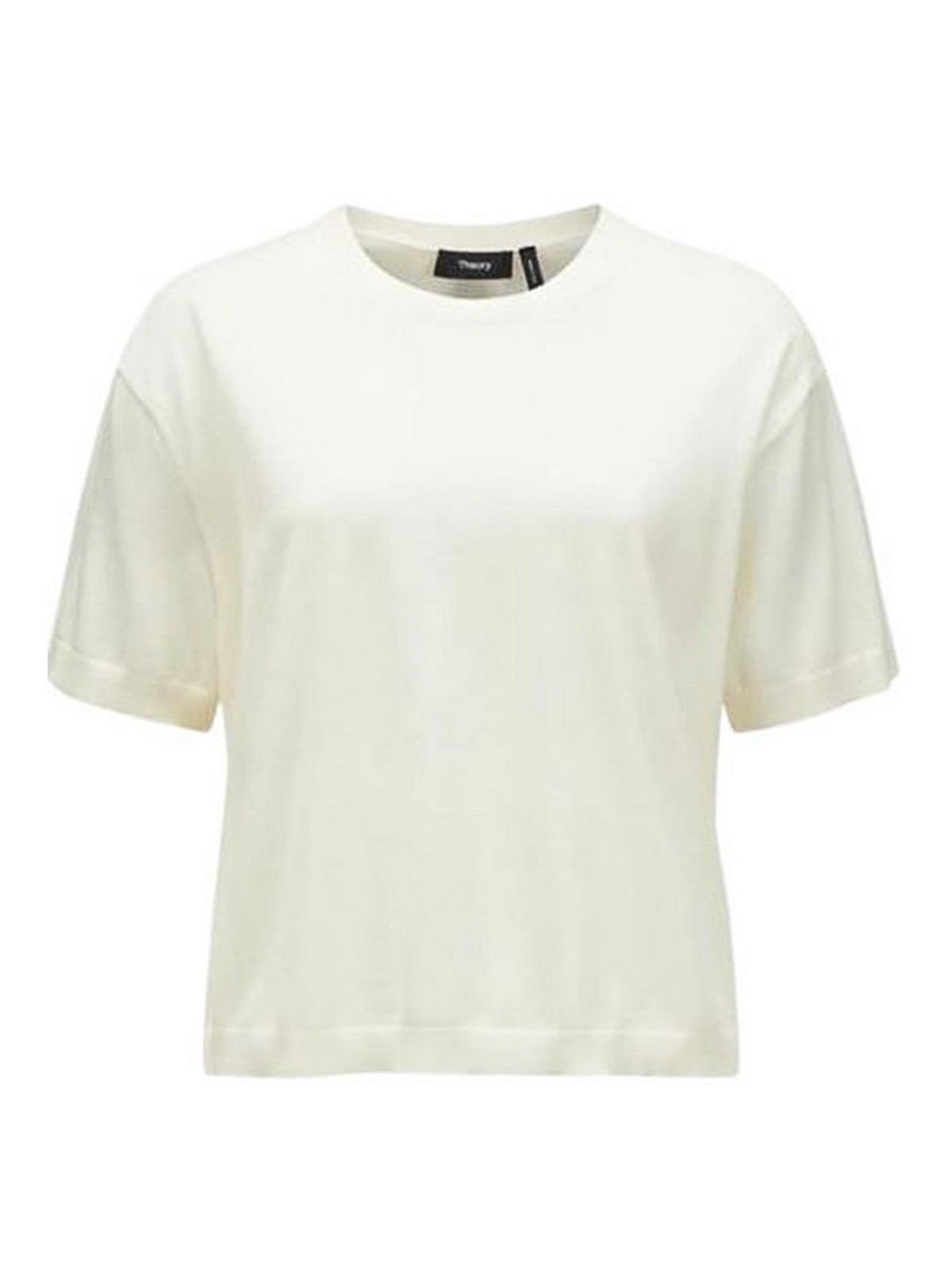 Crop Wool T-Shirt O0711719CX1 (Theory / Tシャツ・カットソー ) | Theory (セオリー)