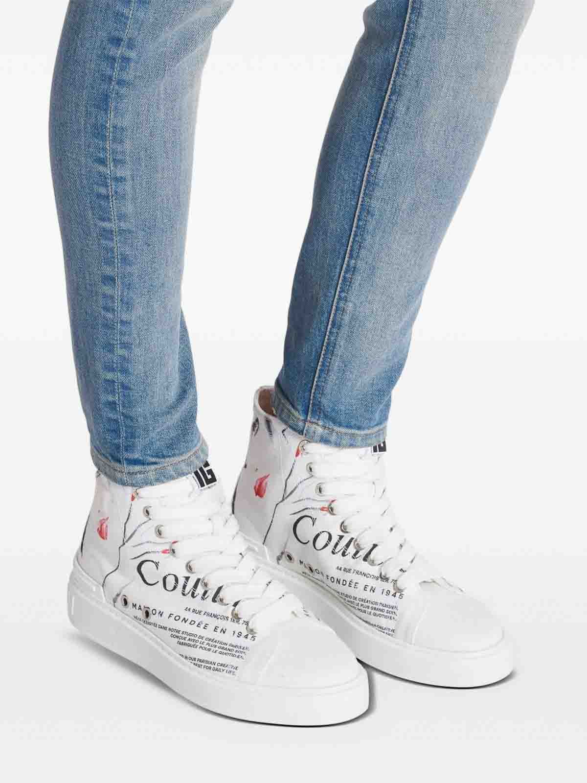 B-Court High Top Sneakers EN0VG744TVPC3AX (Balmain / スニーカー ) | Balmain (バルマン)(2)