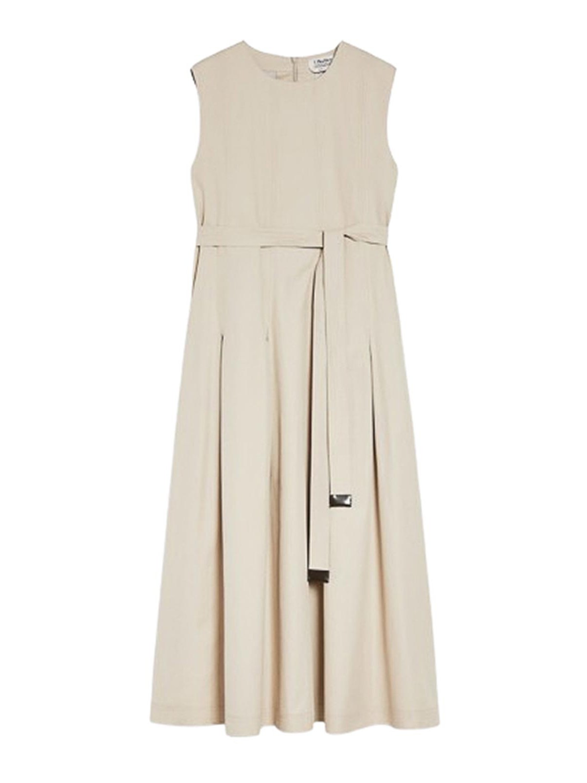 Max Mara Sleeveless Twill Dress AMINA25192210216001 (S MAX MARA / ワンピース・ドレス・オールインワン ) | S MAX MARA (エス マックスマーラ)