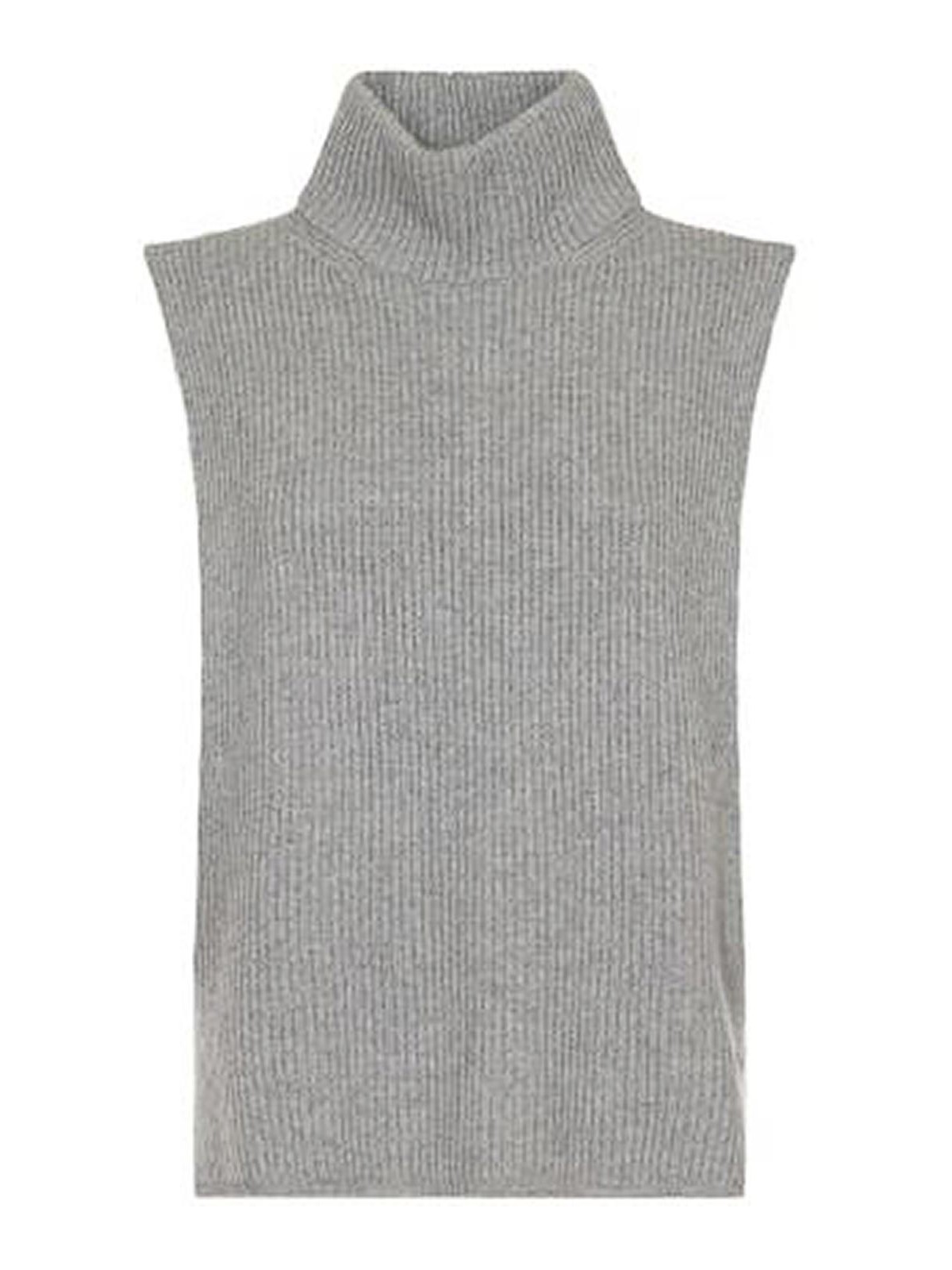 Gilet In Ribbed Knit SABBIA24263560126508 (Max Mara Studio / ベスト ) | Max Mara Studio (マックスマーラ ステュディオ)