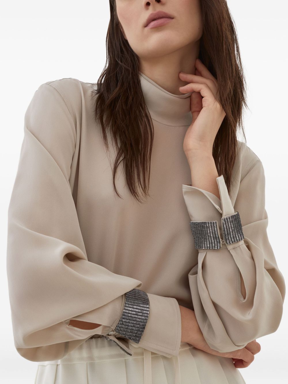 Brunello Cucinelli Sweaters Beige MB993EK714C8561 (Brunello Cucinelli / ニット・セーター・カーディガン ) | Brunello Cucinelli (ブルネロ・クチネリ)(3)