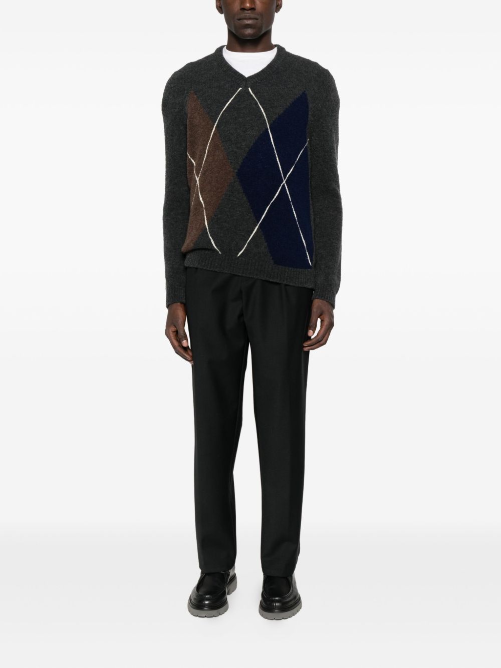 WHITE SAND Trousers Black 25WSU04106999 (WHITE SAND / パンツ ) | WHITE SAND (ホワイトサンド)(2)