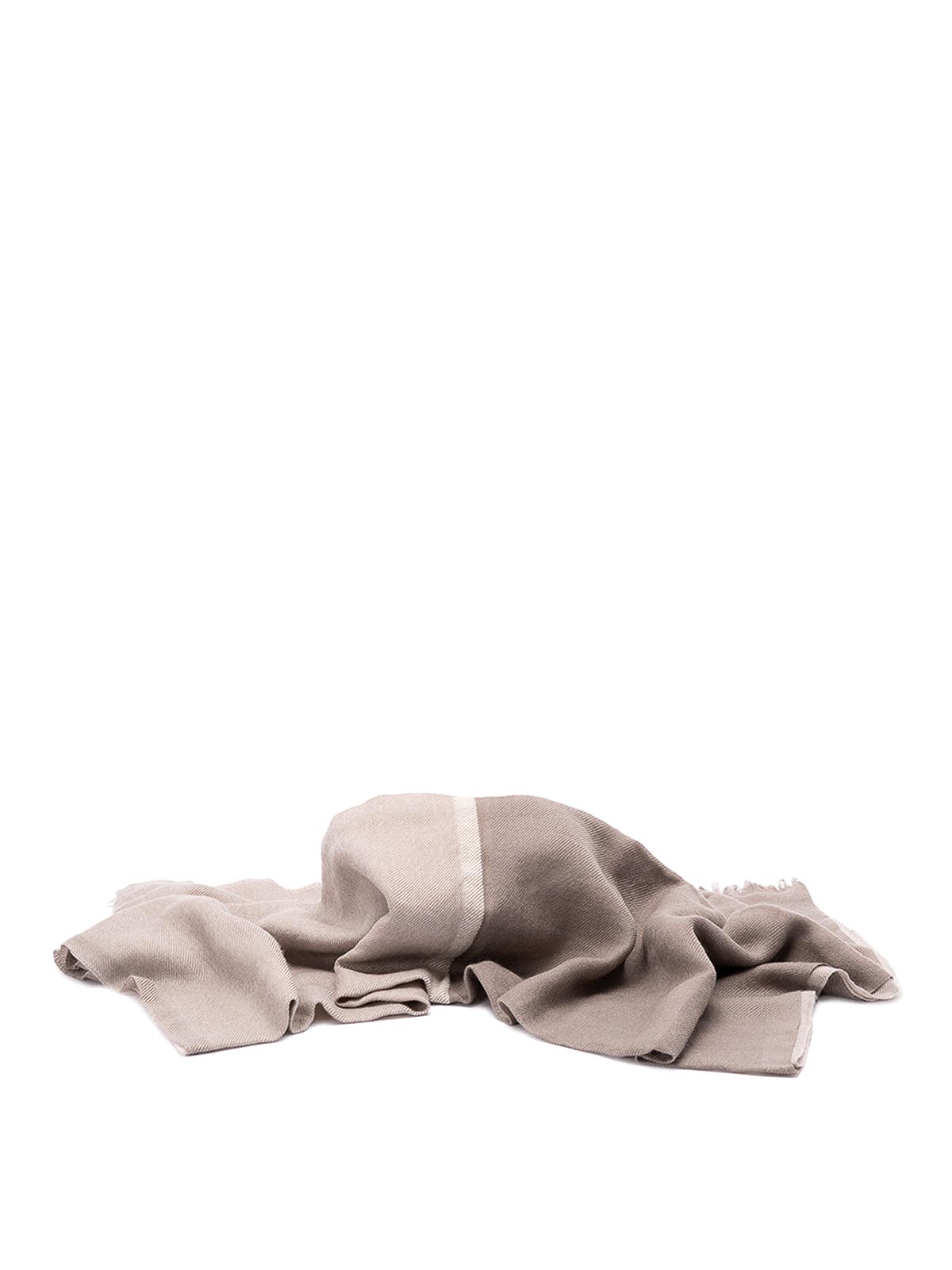 Cashmere And Silk Scarf MSC606AVCUJ54 (Brunello Cucinelli / スカーフ・マフラー ) | Brunello Cucinelli (ブルネロ・クチネリ)