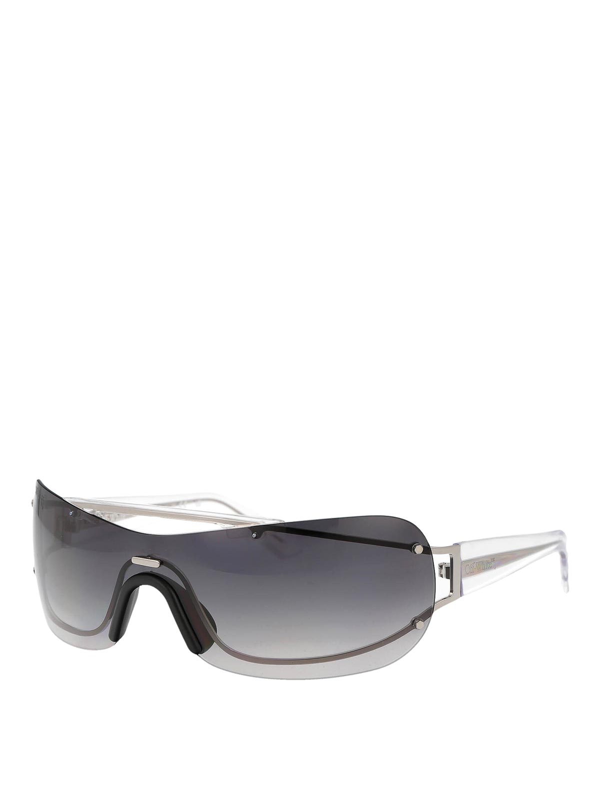 Big Wharf Sunglasses OERI103F23MET0017207 (Off-White / サングラス・アイウェア ) | Off-White (オフホワイト)(1)