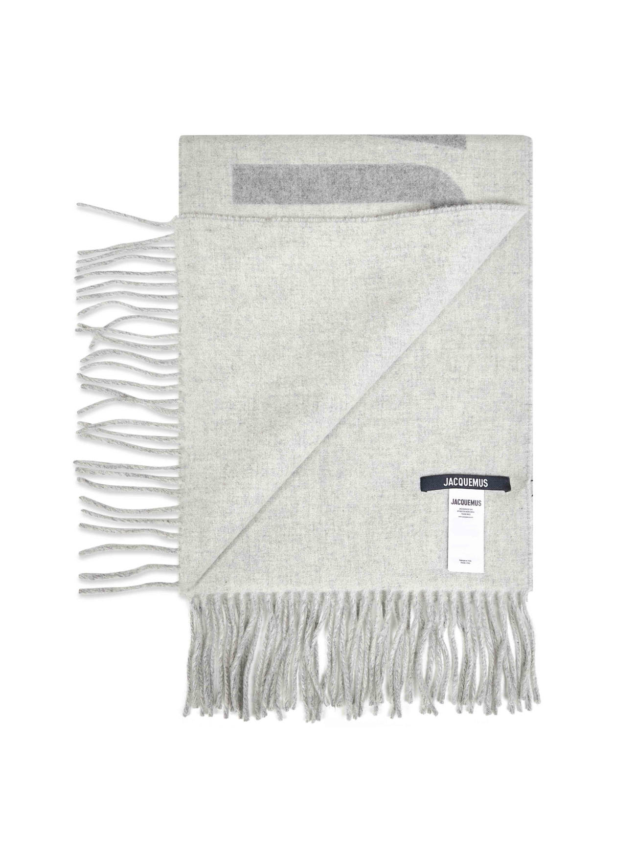 JACQUEMUS Scarfs Grey ACU00435AOT4001950 (JACQUEMUS / スカーフ・マフラー ) | JACQUEMUS (ジャックムス)(1)