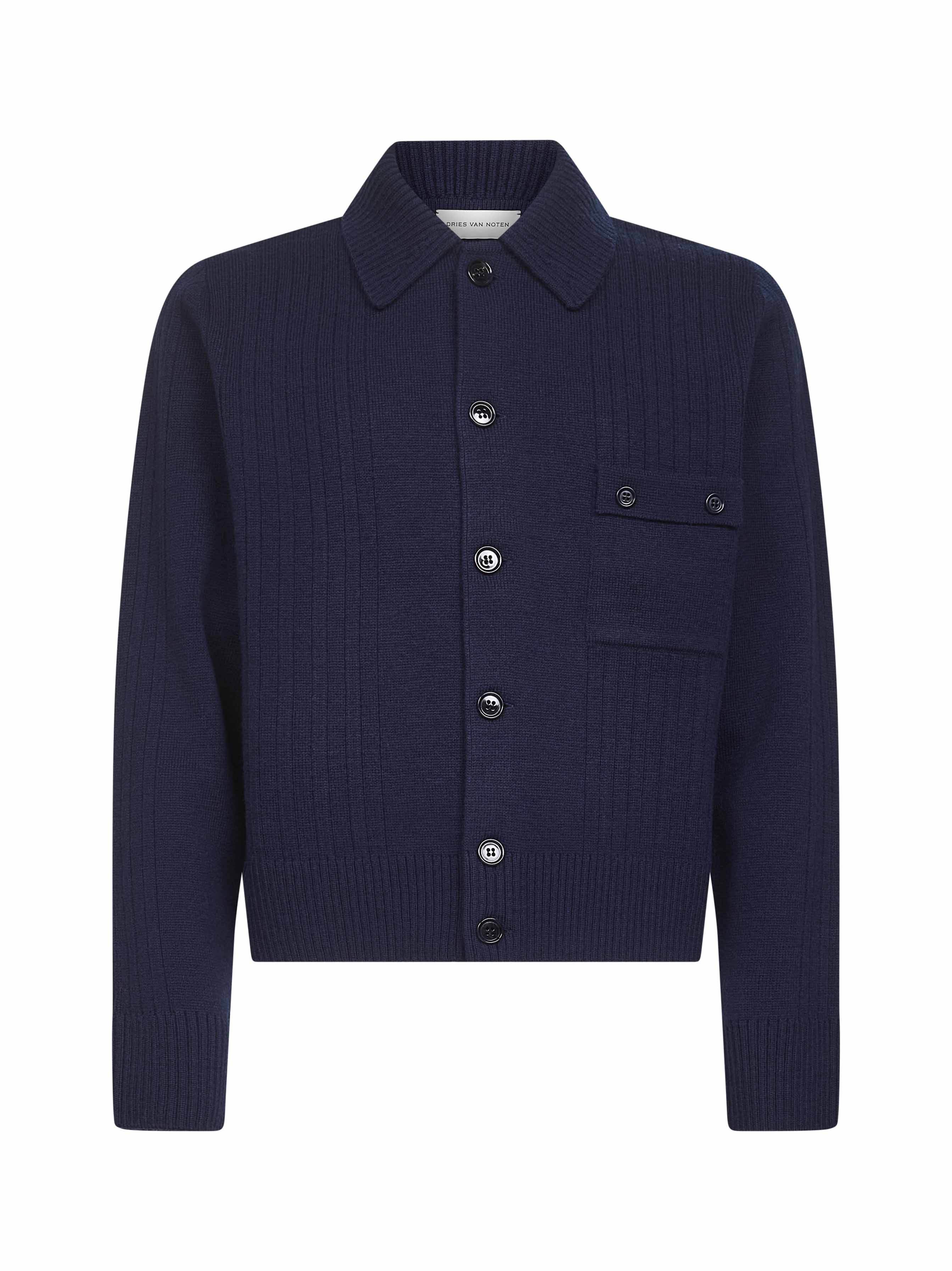 Dries Van Noten Sweaters Blue 0212152707509 (Dries Van Noten / ニット・セーター・カーディガン ) | Dries Van Noten (ドリスヴァンノッテン)