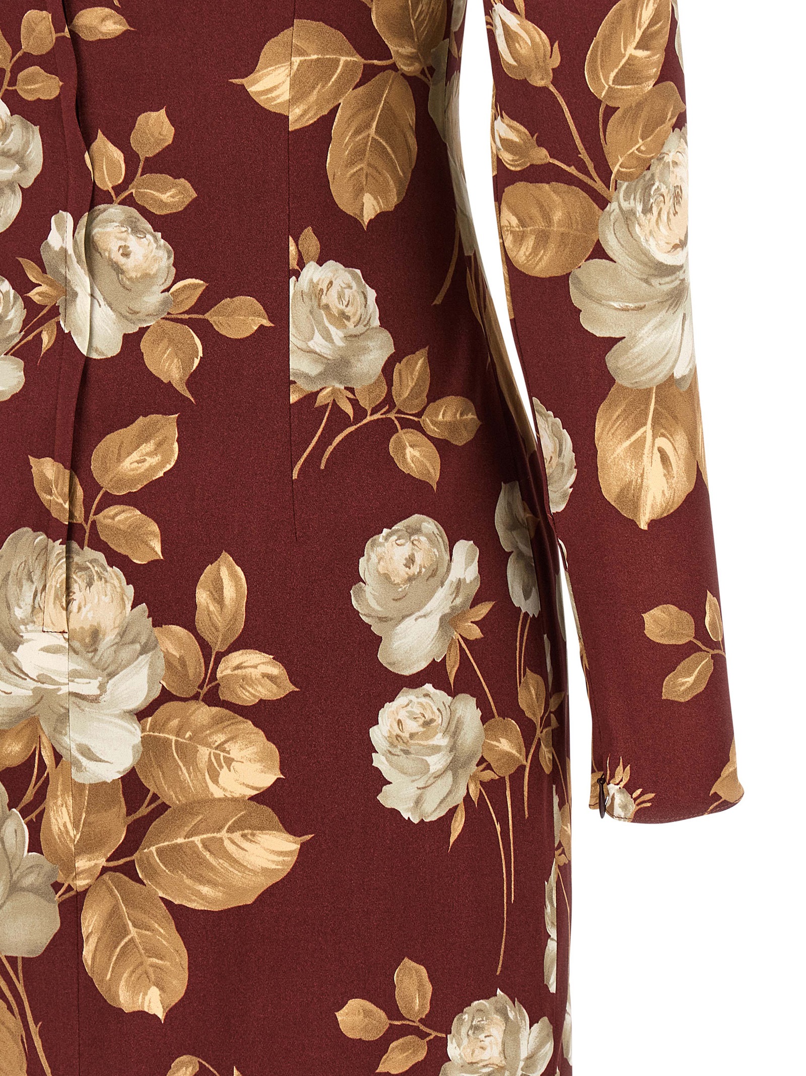 Rose print dress F6TYGTFSIB8HR5QQ (Dolce & Gabbana / ワンピース・ドレス・オールインワン ) | Dolce & Gabbana (ドルチェガッバーナ)(3)