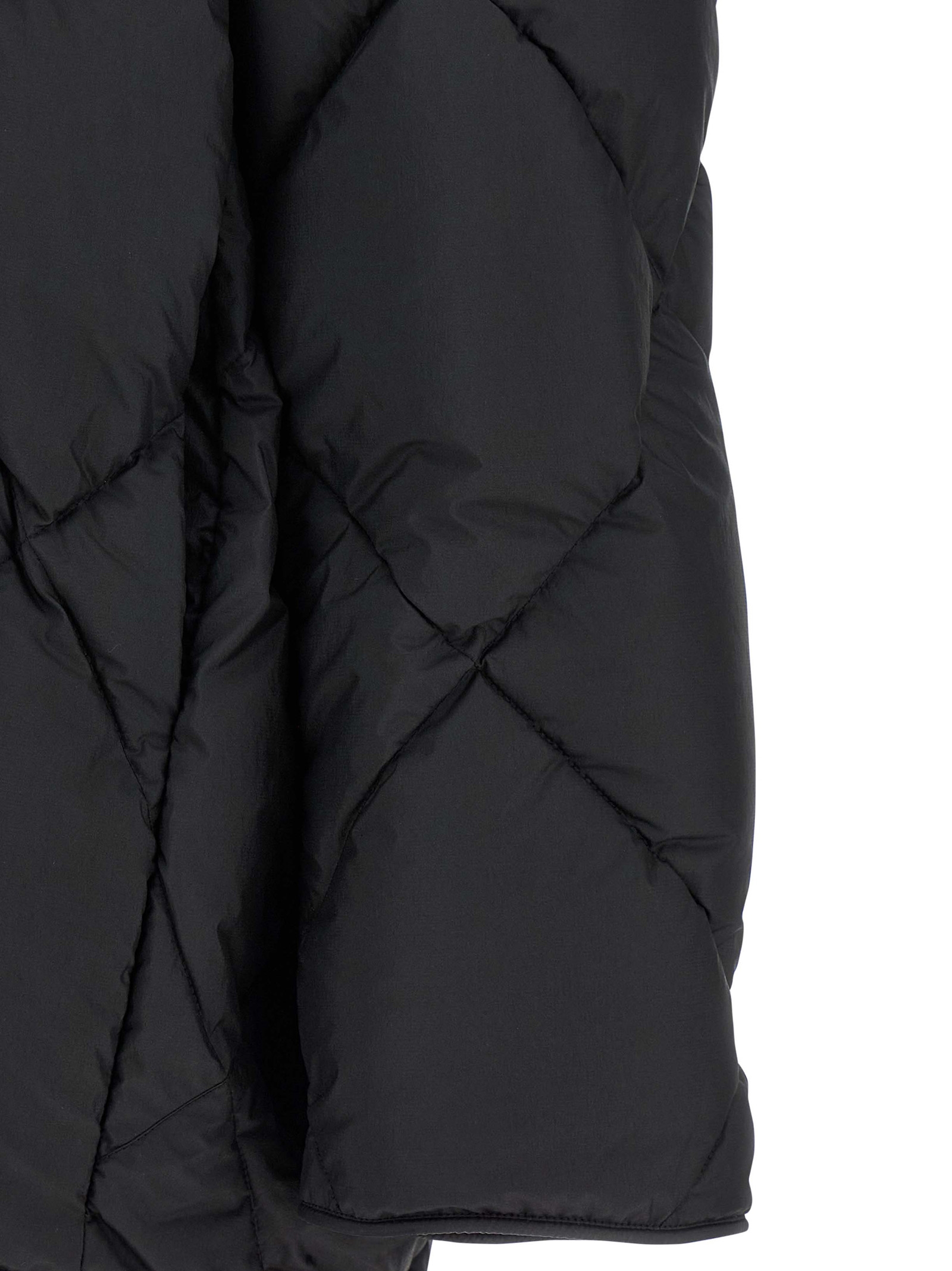 'Cozy Queen' down jacket COZYQUEENMICRORIBNYLONMICROBLACK (IENKI IENKI / ダウンジャケット・コート ) | IENKI IENKI (イエンキイエンキ)(3)