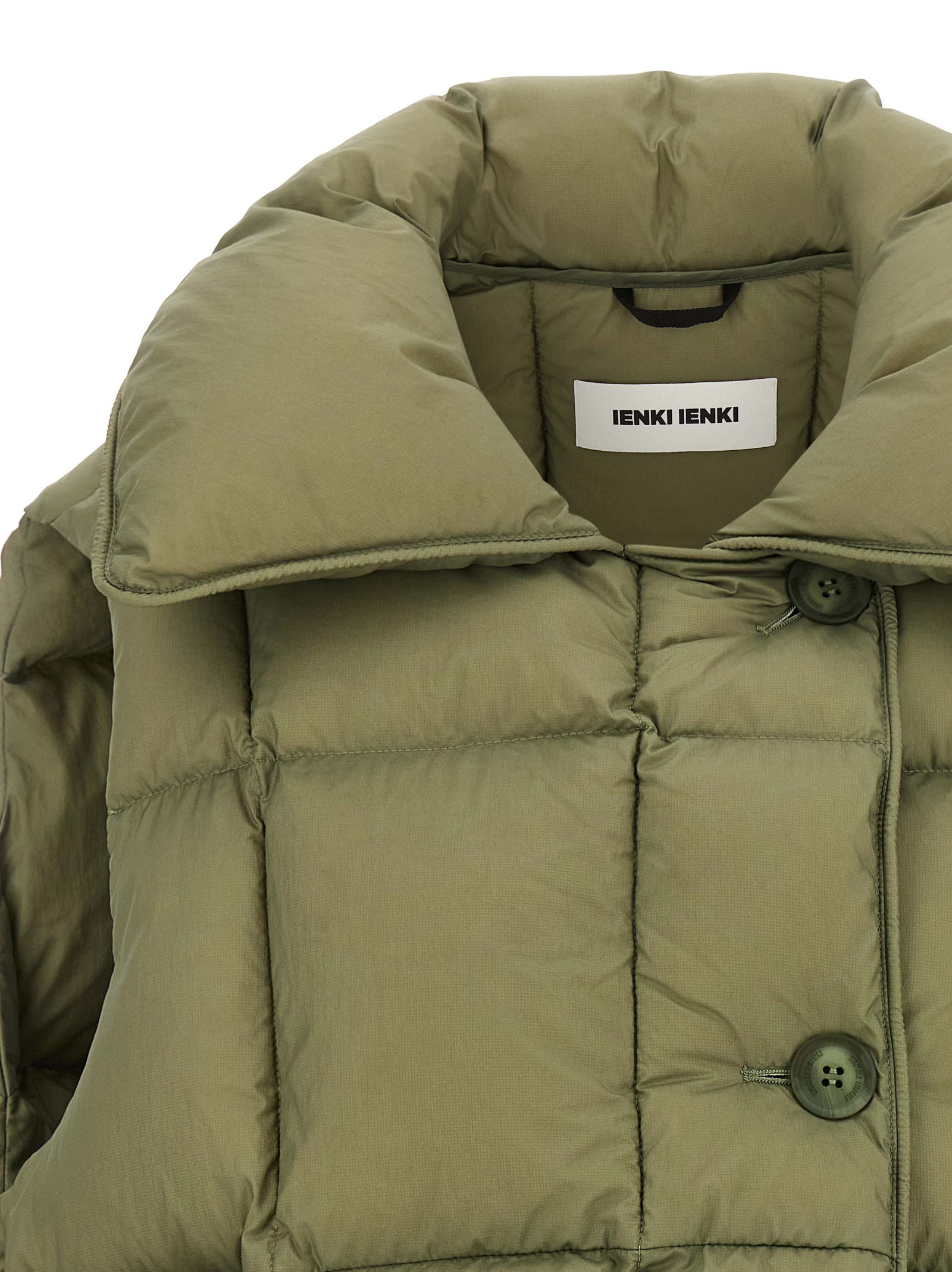 'Cozy Cloud' vest COZYCLOUDVESTMICRORIBNYLONMICROOLIVEGREEN (IENKI IENKI / ベスト ) | IENKI IENKI (イエンキイエンキ)(2)