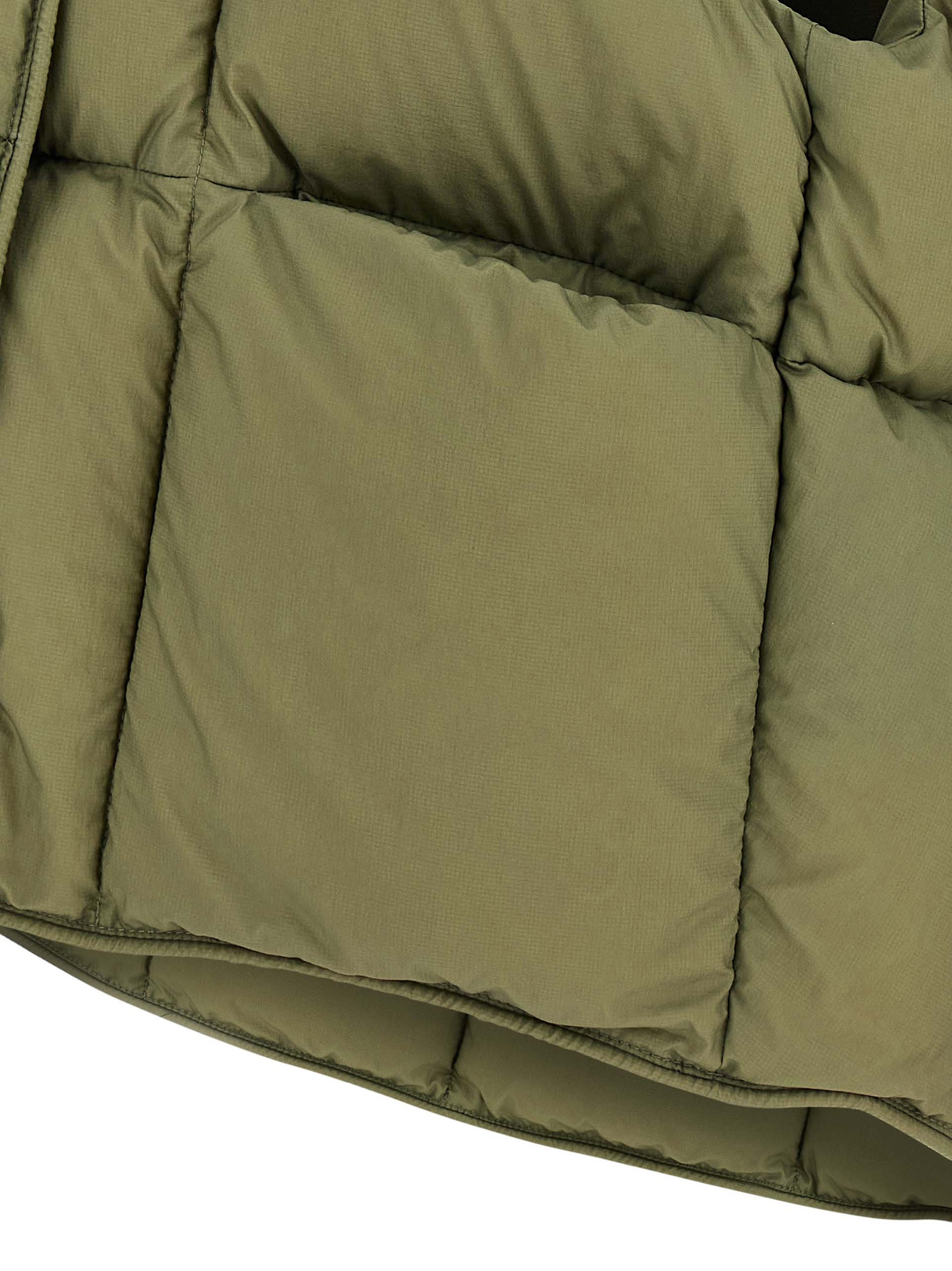 'Cozy Cloud' vest COZYCLOUDVESTMICRORIBNYLONMICROOLIVEGREEN (IENKI IENKI / ベスト ) | IENKI IENKI (イエンキイエンキ)(3)