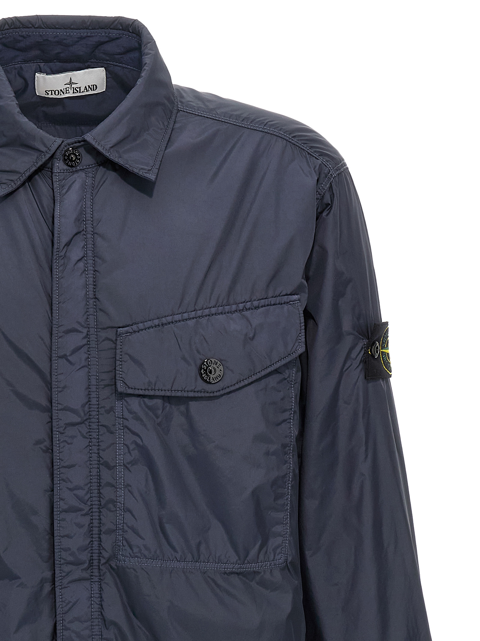 'Garment Dyed Crinkle Reps NY' jacket K2S15Q100006S0A23V0020 (STONE ISLAND / カジュアルジャケット ) | STONE ISLAND (ストーンアイランド)(2)