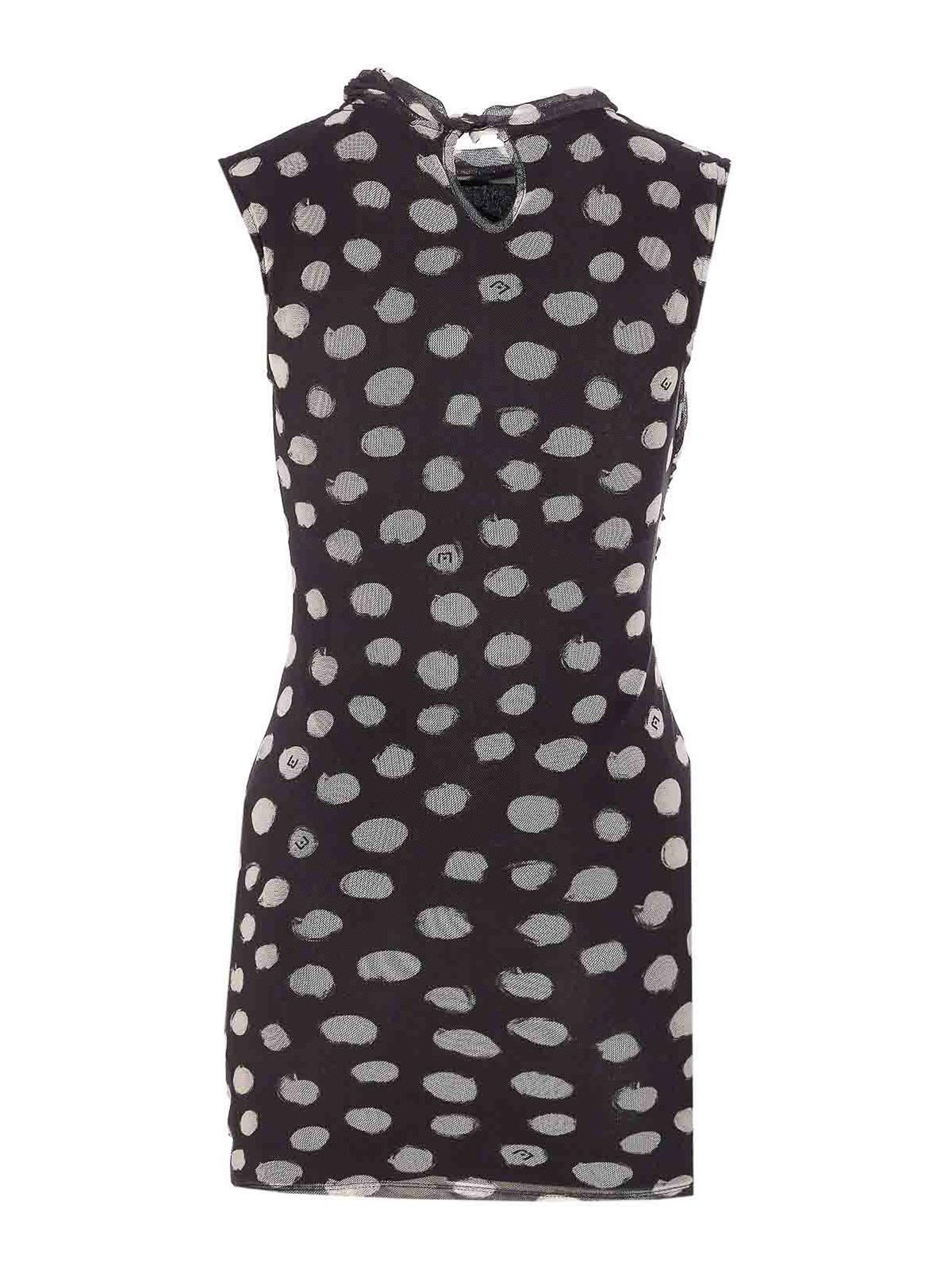 Polka Dots Dress UF5268JS007M9169 (LIU•JO / ワンピース・ドレス・オールインワン ) | LIU•JO (リュー・ジョー)(1)