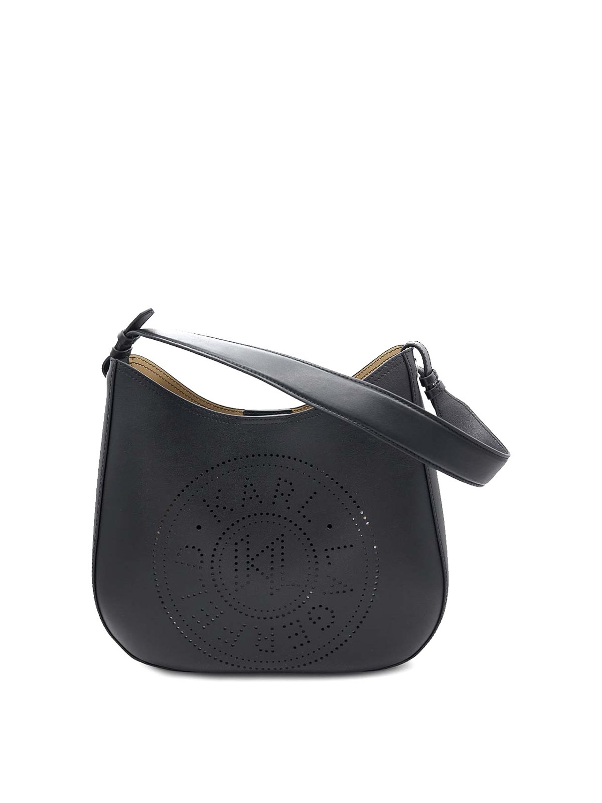 K/Circle Hobo Bag Perforated A1W30213999 (KARL LAGERFELD / ハンドバッグ・ショルダーバッグ ) | KARL LAGERFELD (カール・ラガーフェルド)