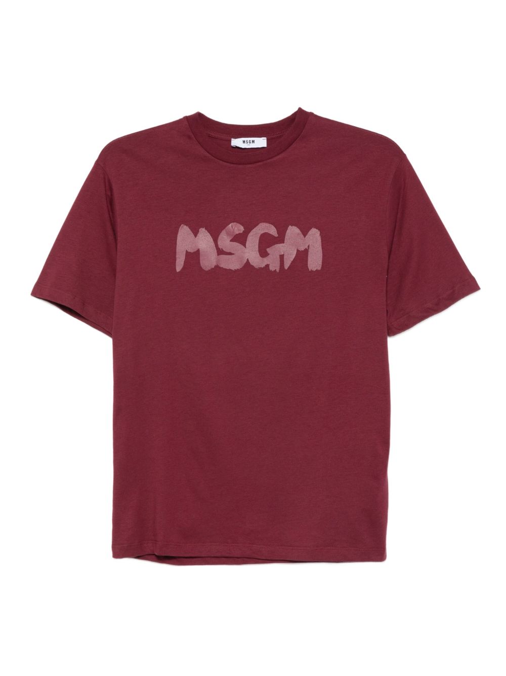 MSGM T-shirts and Polos Bordeaux F5MSJUTH011MS034 (MSGM / Tシャツ・カットソー ) | MSGM (エムエスジーエム)