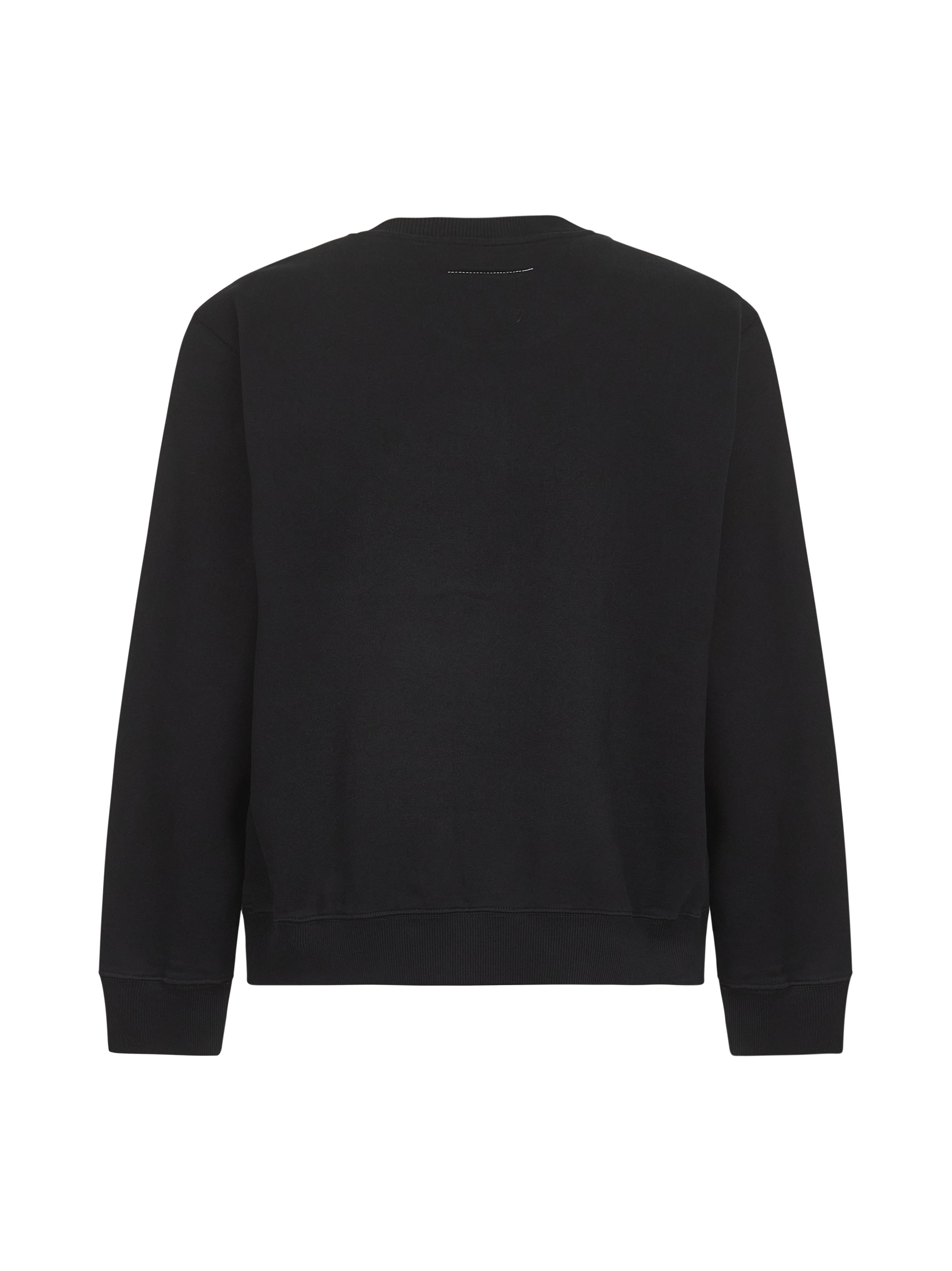 MM6 Maison Margiela Sweaters Black SH0GU0029M25014900 (MM6 Maison Margiela / スウェット・フーディー ) | MM6 Maison Margiela (エムエムシックス)(1)