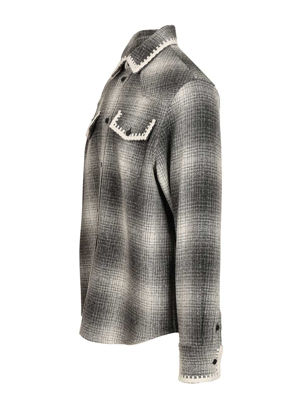 Flannel shirt GMP02363P00215760618 (Golden Goose / シャツ・ブラウス ) | Golden Goose (ゴールデングース)(2)