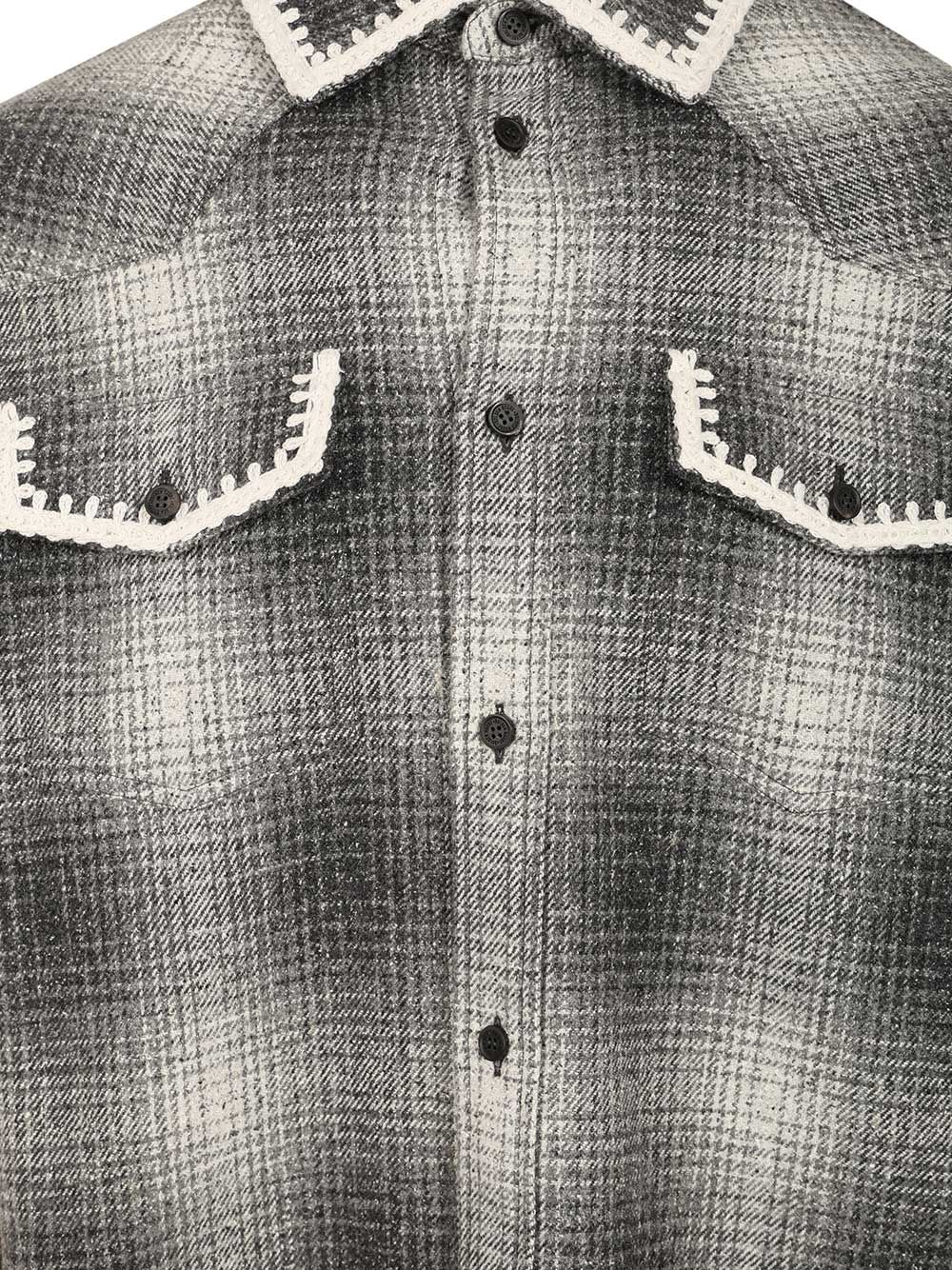 Flannel shirt GMP02363P00215760618 (Golden Goose / シャツ・ブラウス ) | Golden Goose (ゴールデングース)(3)