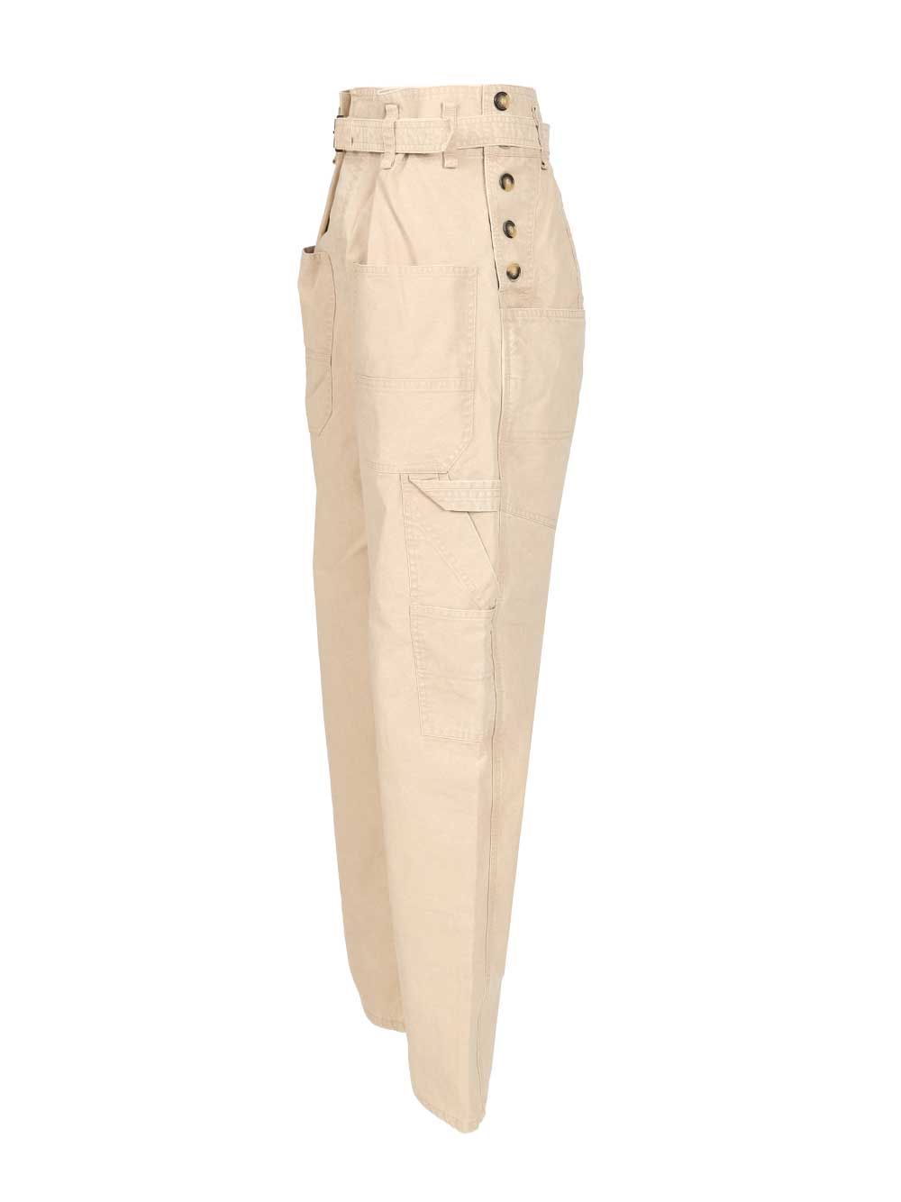 "Mathilda" workwear trousers 25APA0552FAC3G02E23EC (Isabel Marant Étoile / パンツ ) | Isabel Marant Étoile (イザベル マラン エトワール)(2)