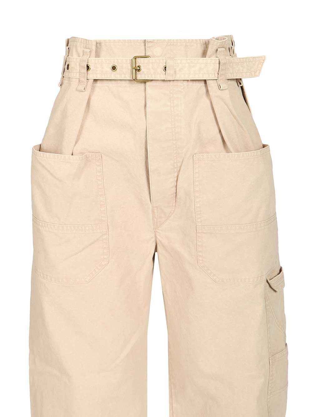 "Mathilda" workwear trousers 25APA0552FAC3G02E23EC (Isabel Marant Étoile / パンツ ) | Isabel Marant Étoile (イザベル マラン エトワール)(3)