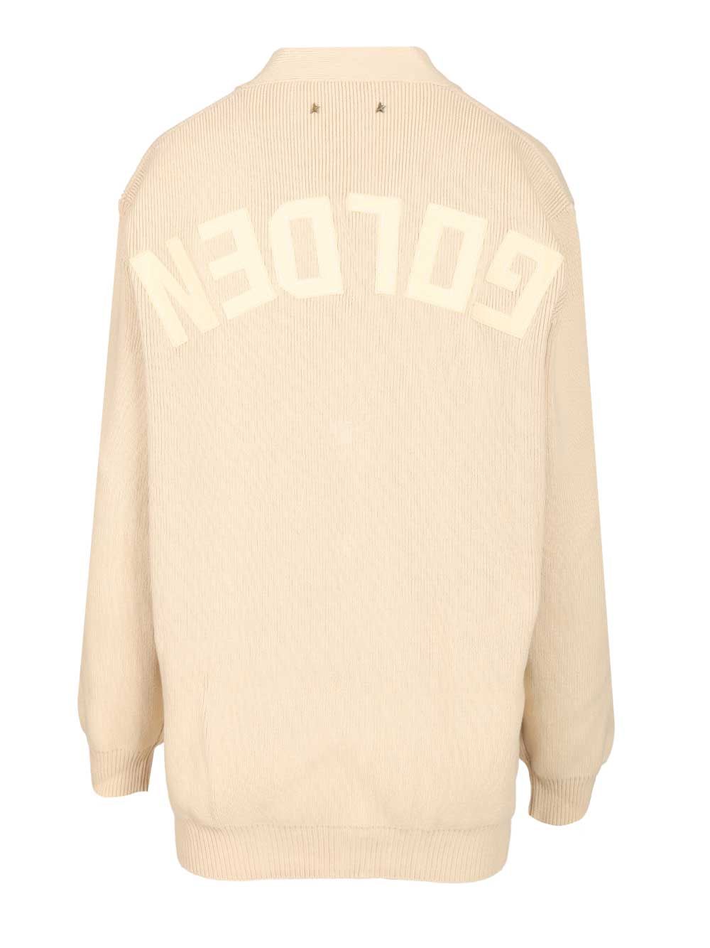 Organic cotton cardigan GWP00950P00197255550 (Golden Goose / ニット・セーター・カーディガン ) | Golden Goose (ゴールデングース)(1)