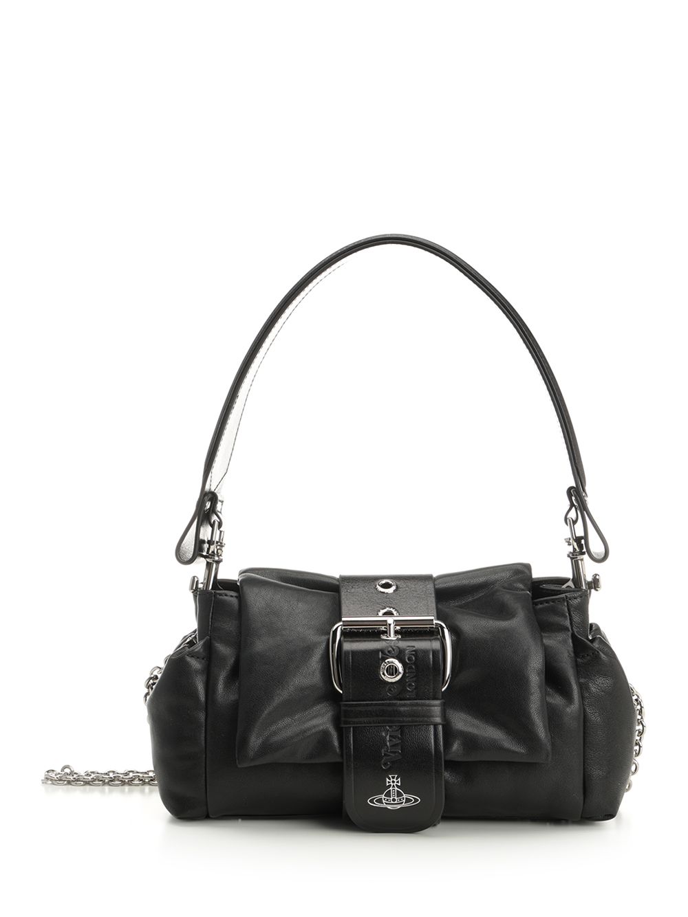 "Hazel Treasure" leather bag 4602000PWL00BXN401 (Vivienne Westwood / ボディ・ベルトバッグ ) | Vivienne Westwood (ヴィヴィアン・ウェストウッド)